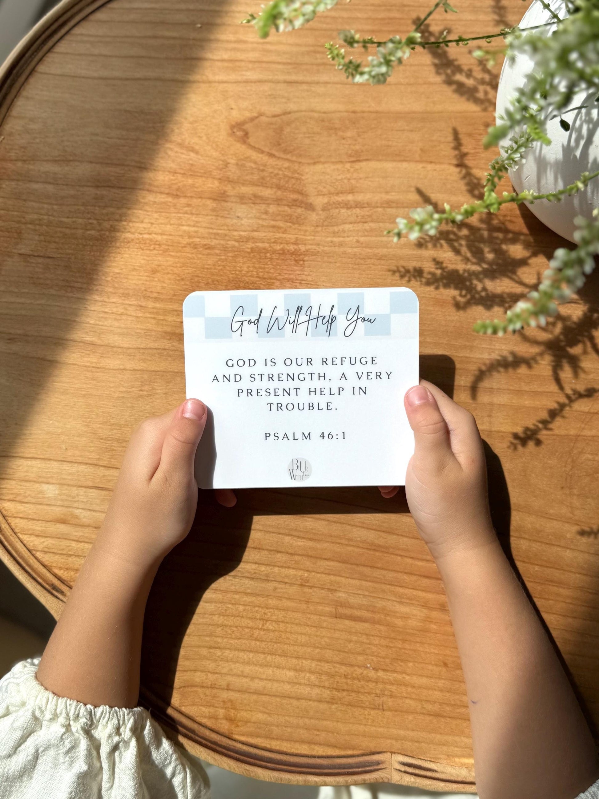 God’s Promises Bible Verse Cards for Kids — Faith-Building Scripture Set