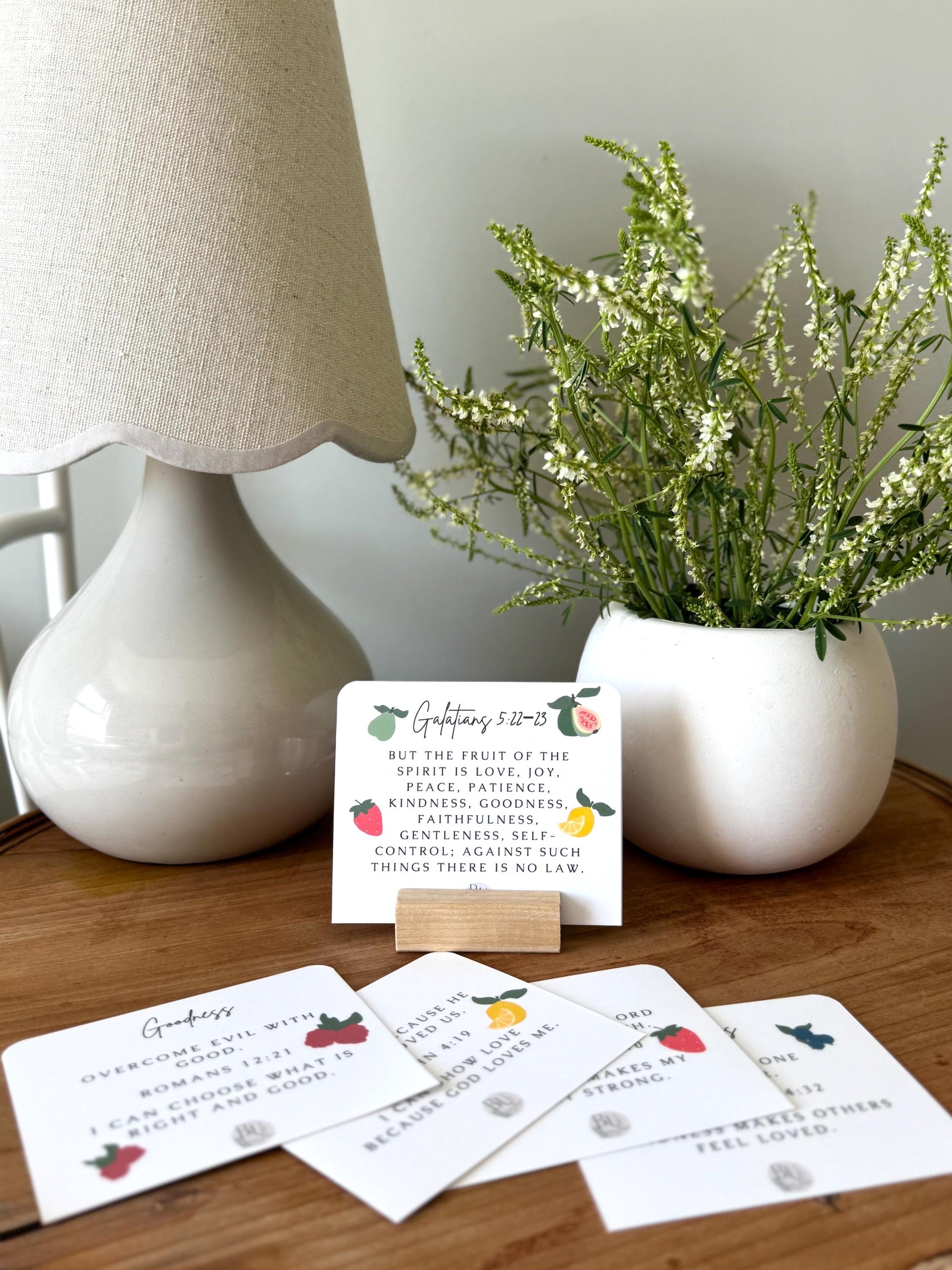 Fruit of the Spirit Memory Cards – Christian Gifts for Kids with Inspiring Messages