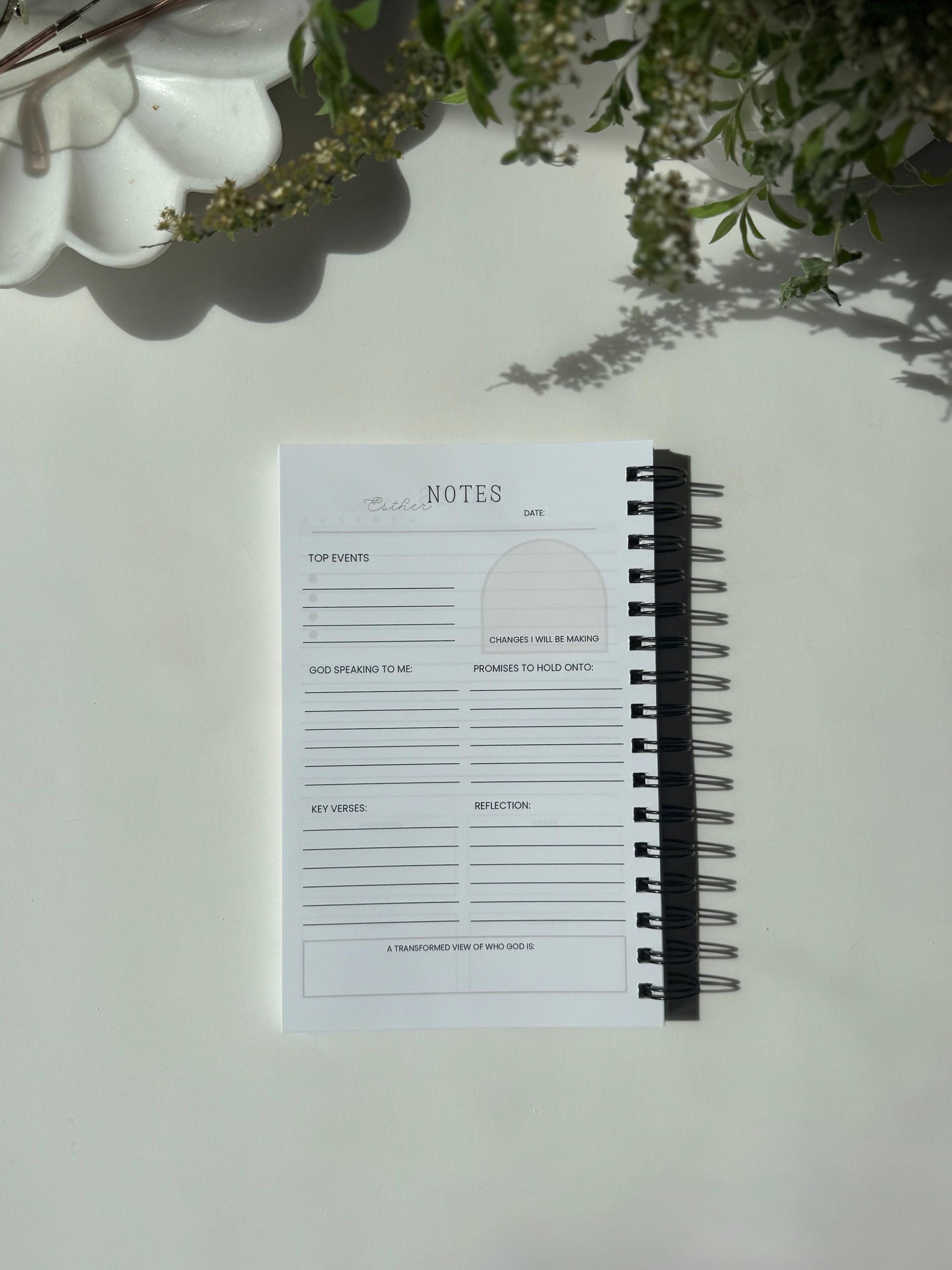 Soft Cover Guided Bible Study Journal