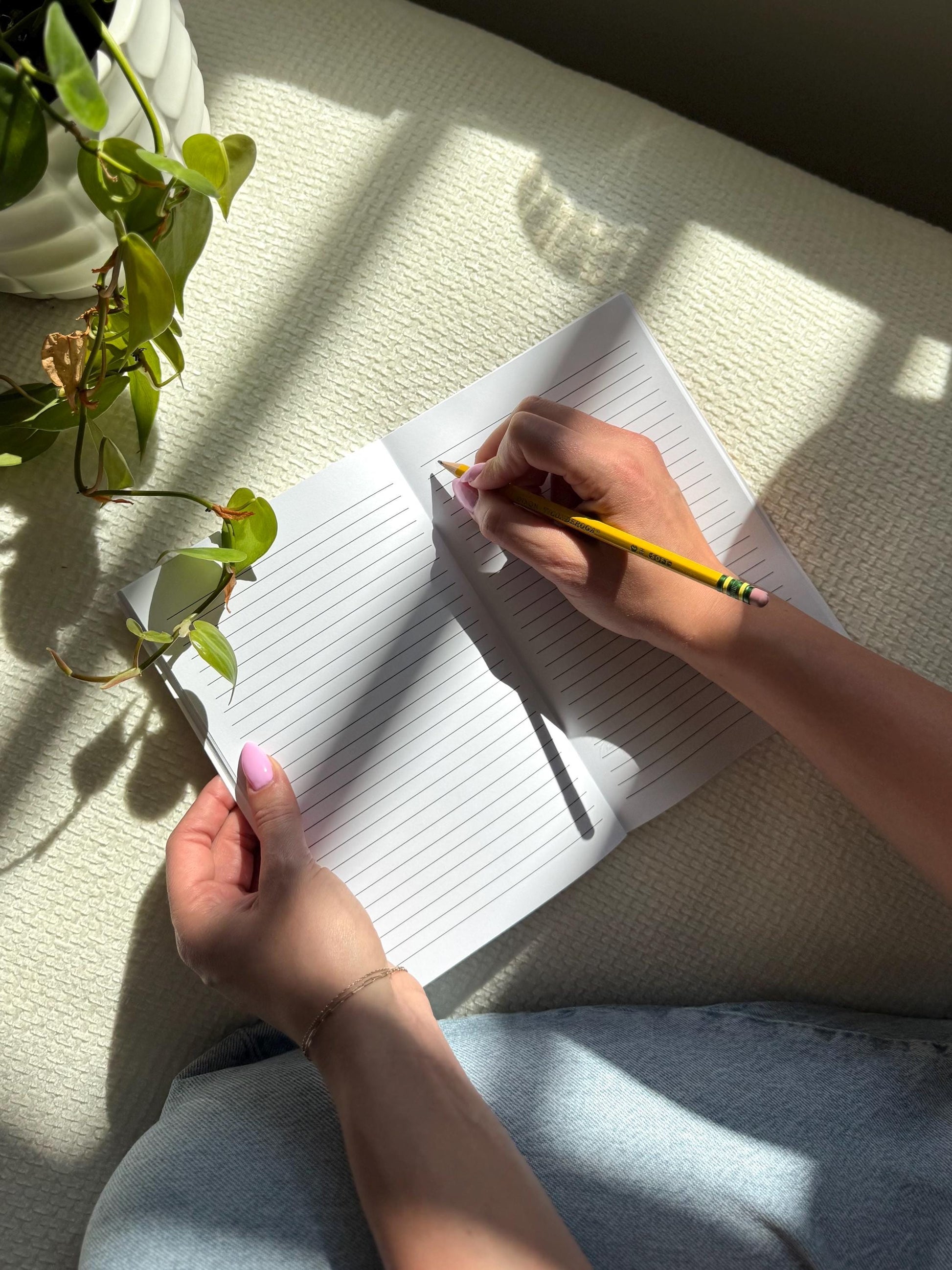 Lemon - Lined A5 Notebook