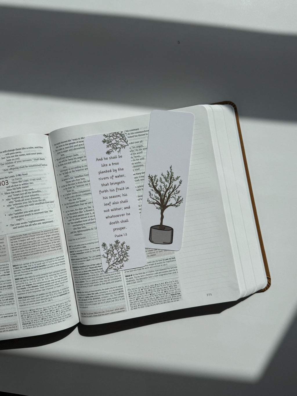 Olive Branch Bible Verse Bookmarks