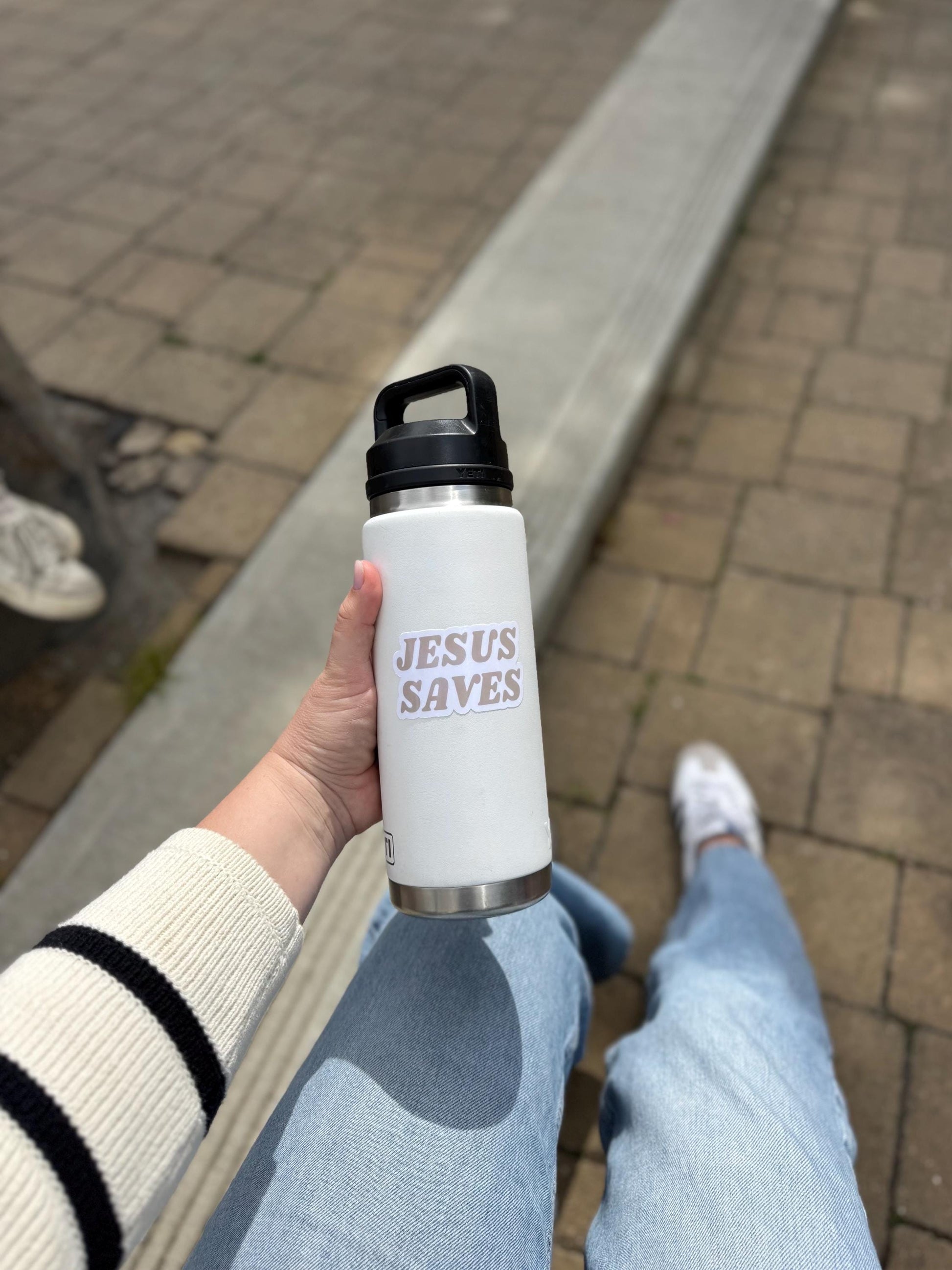 Jesus Saves - Sticker