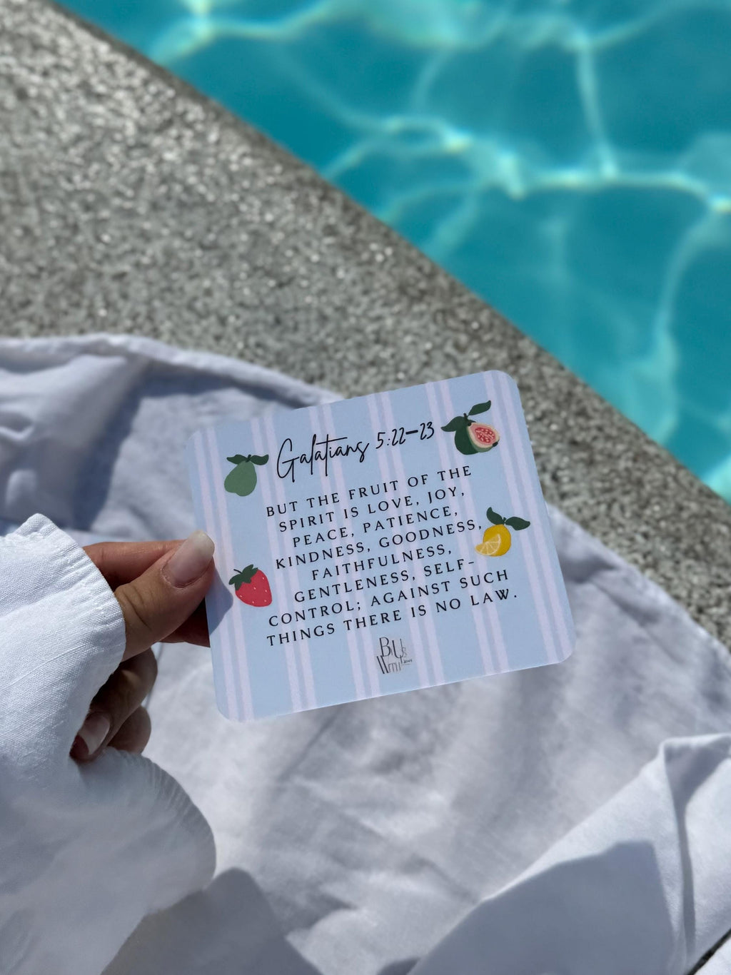 Fruit of the Spirit Memory Cards – Christian Gifts with Hand-Drawn Art