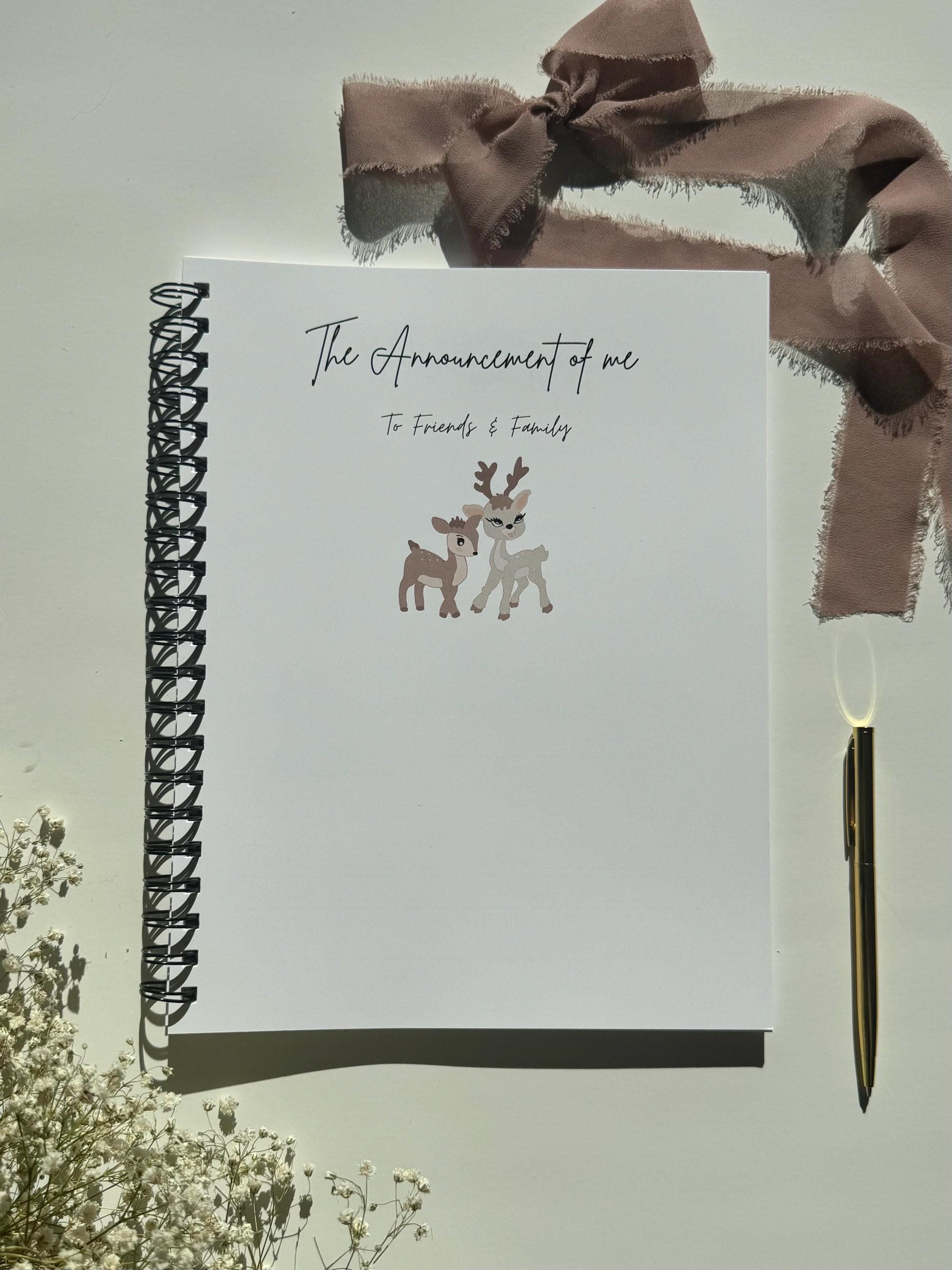 Nursery Animals - Pregnancy Journal