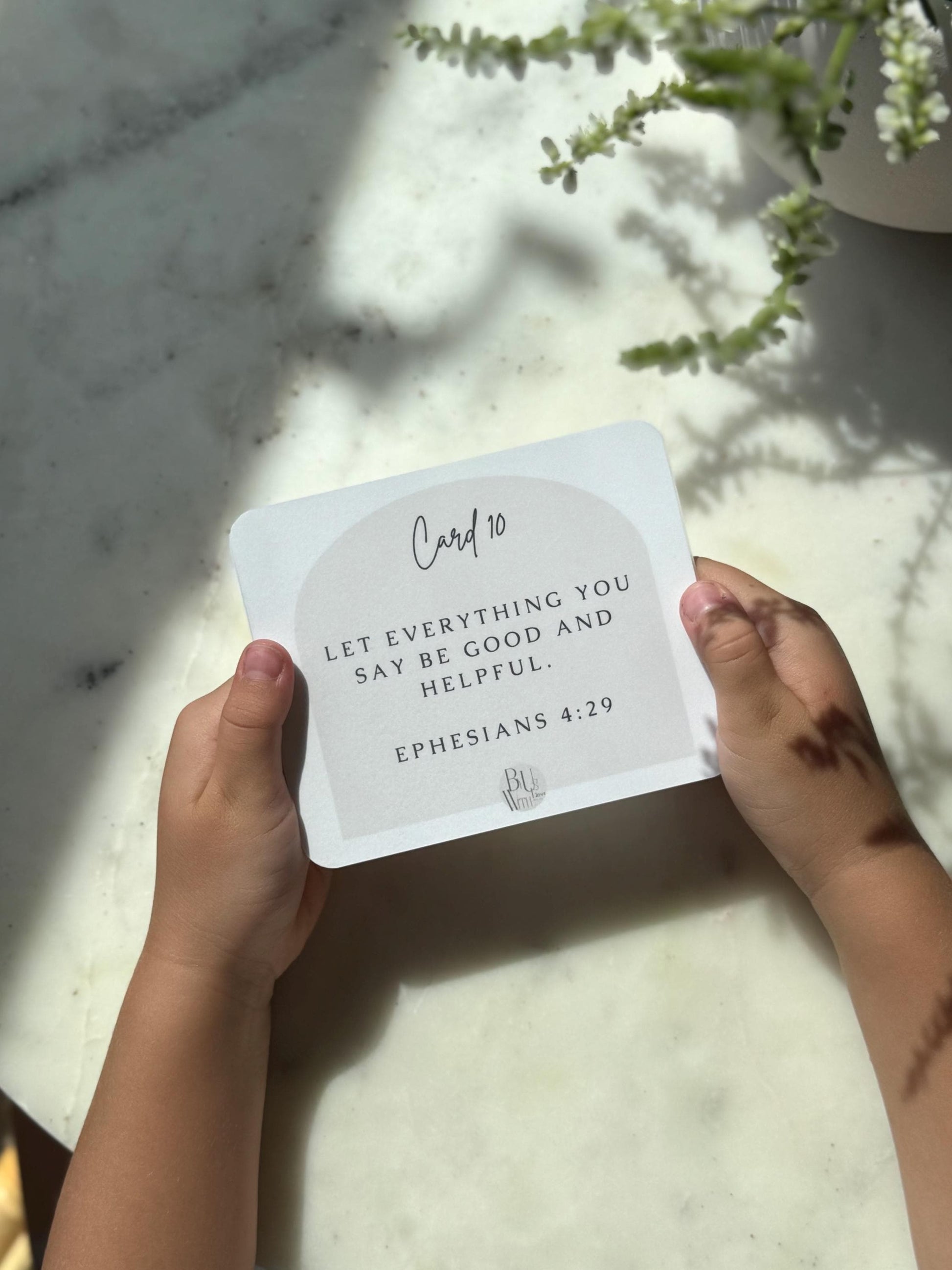 Speak Life with Scripture – Christian Encouragement Cards for Kids