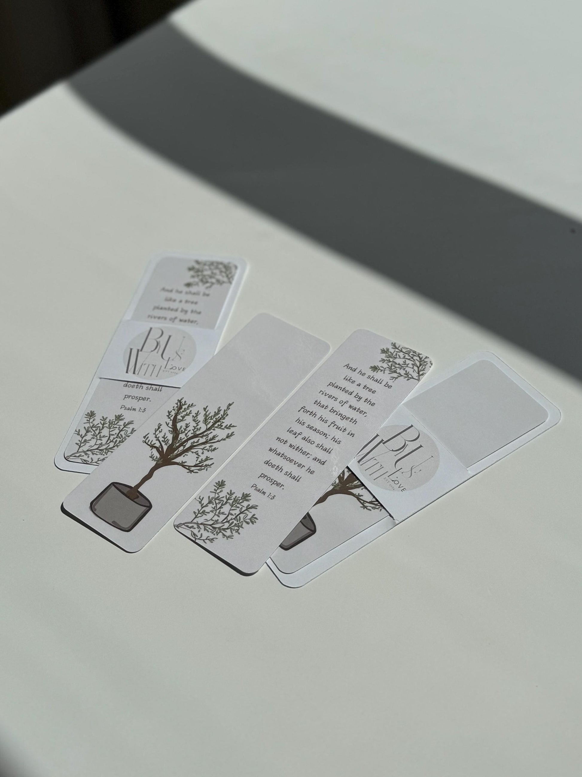 Olive Branch Bible Verse Bookmarks