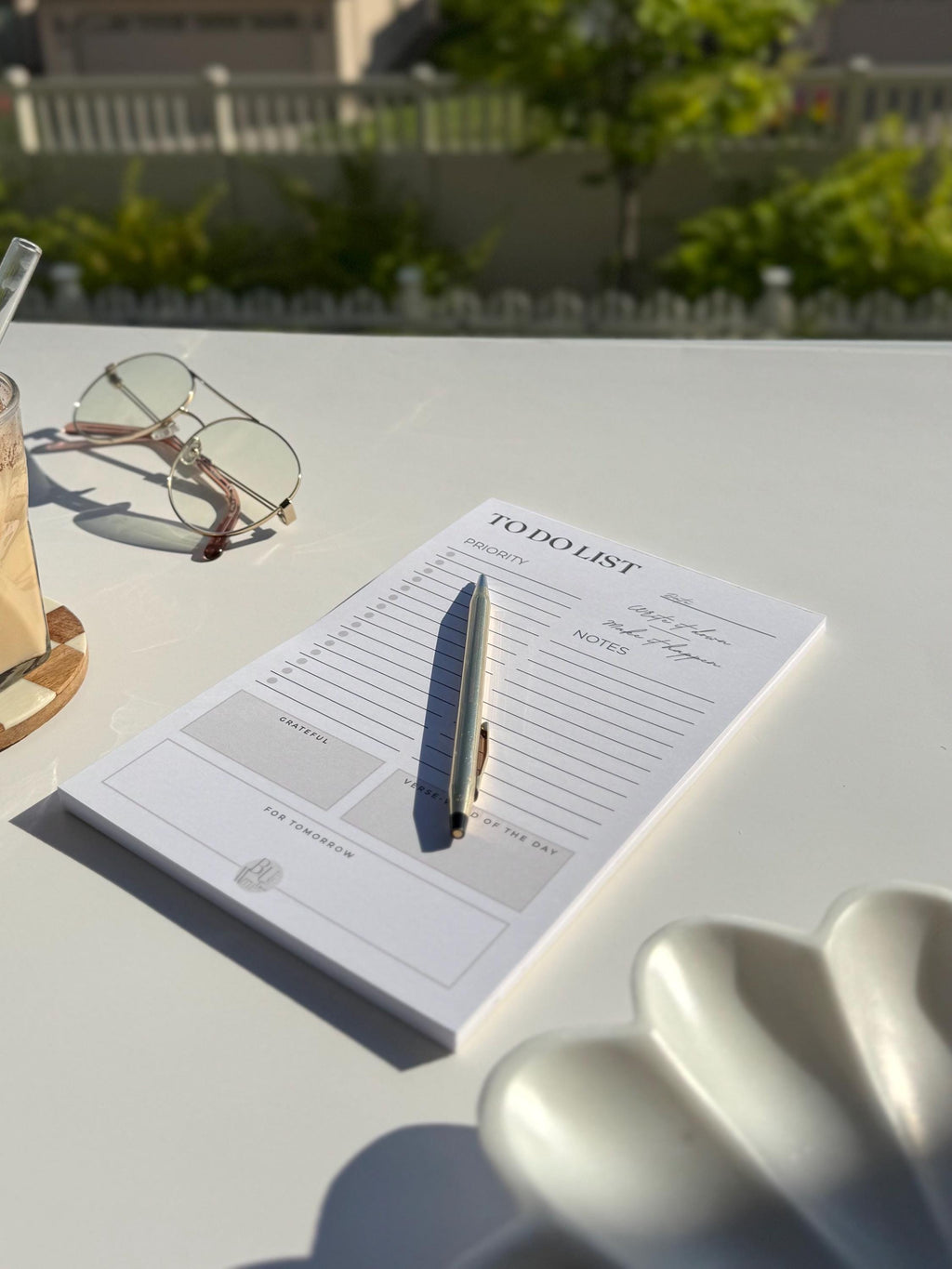 Neutral Daily To-Do List Notepad — Calm Your Chaos with Purposeful Planning