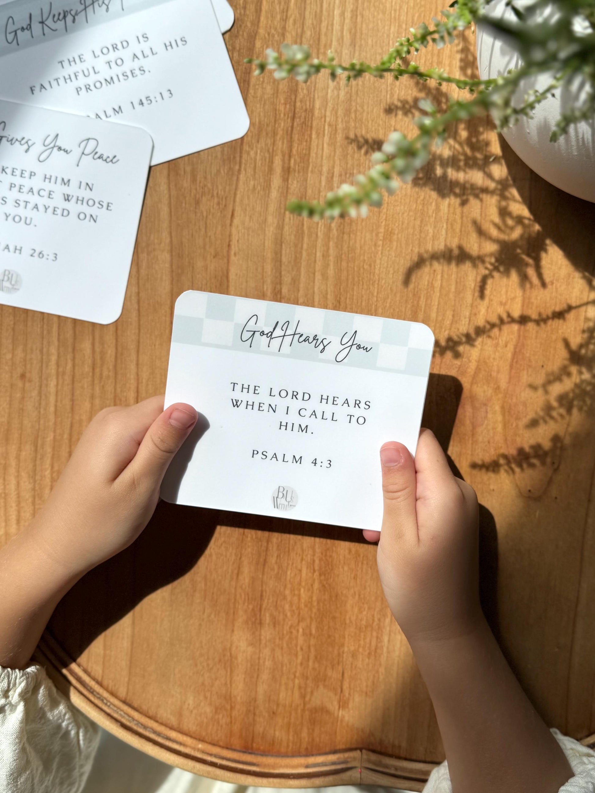God’s Promises Bible Verse Cards for Kids — Faith-Building Scripture Set