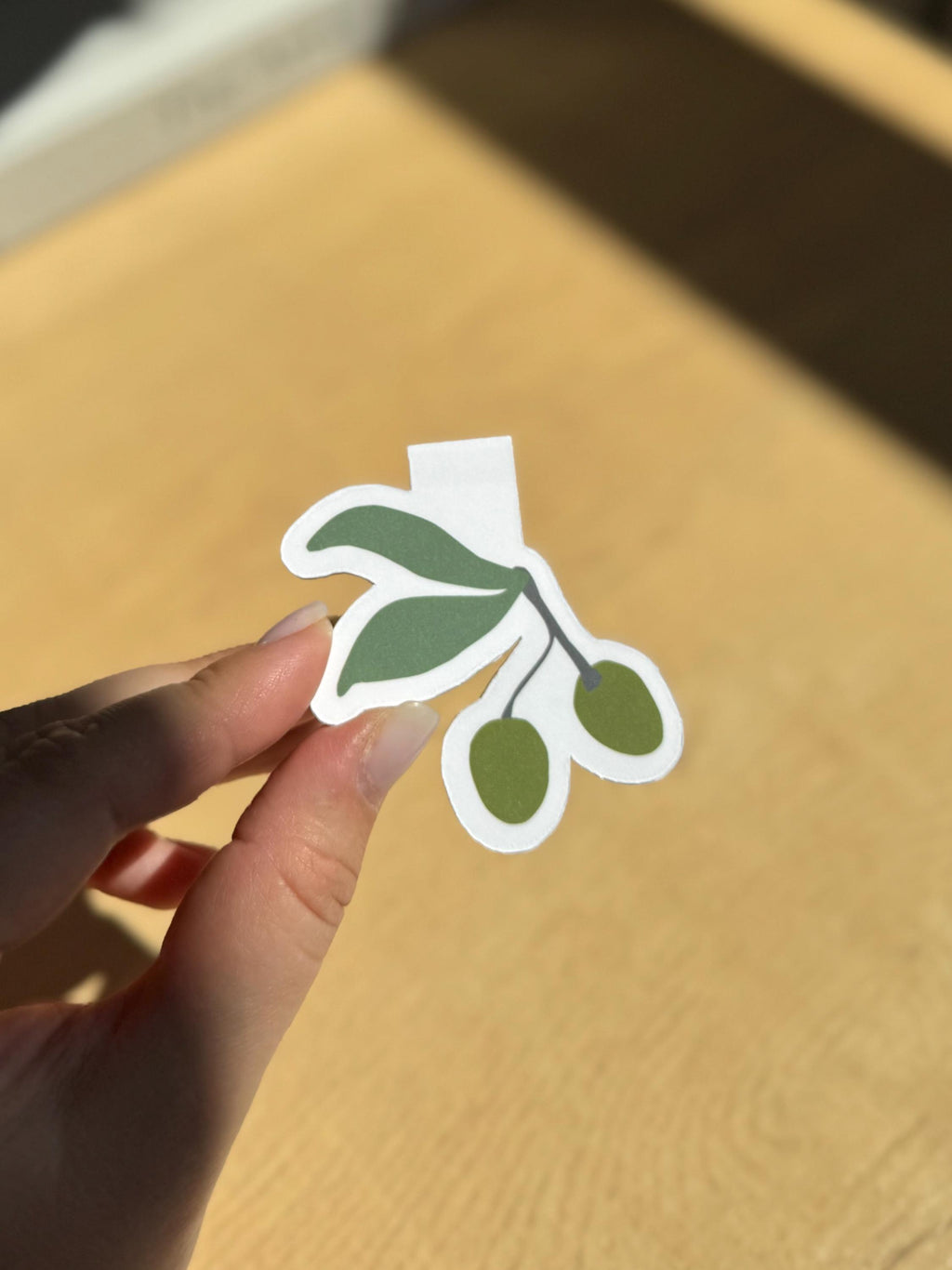 Olive Branch Magnetic Bookmark