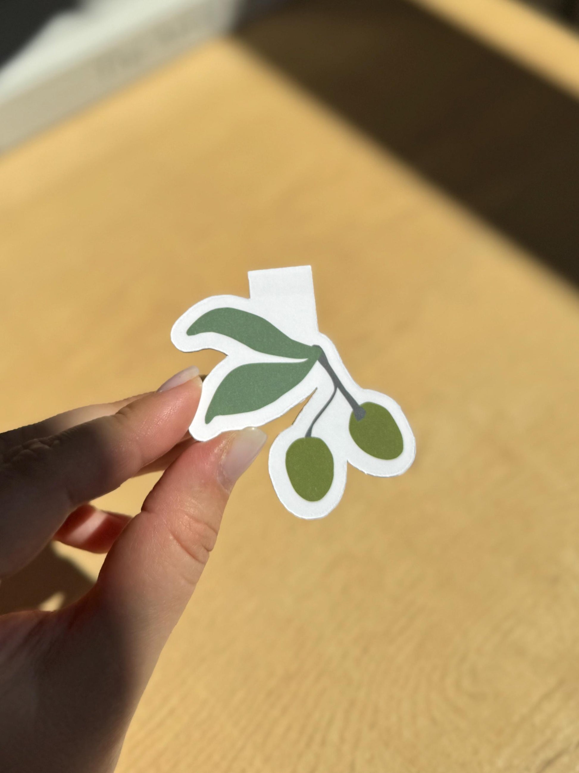 Olive Branch Magnetic Bookmark