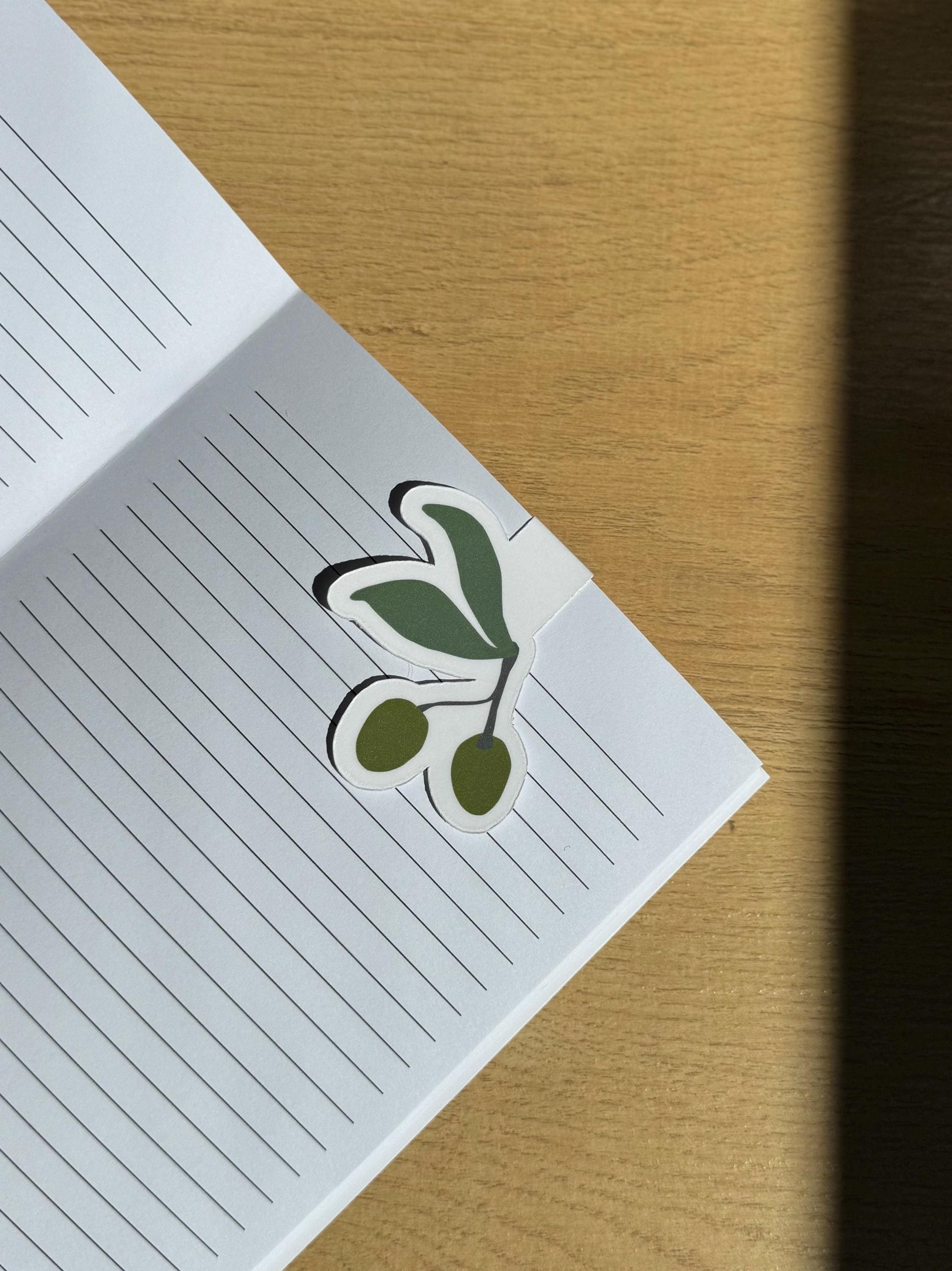 Olive Branch Magnetic Bookmark