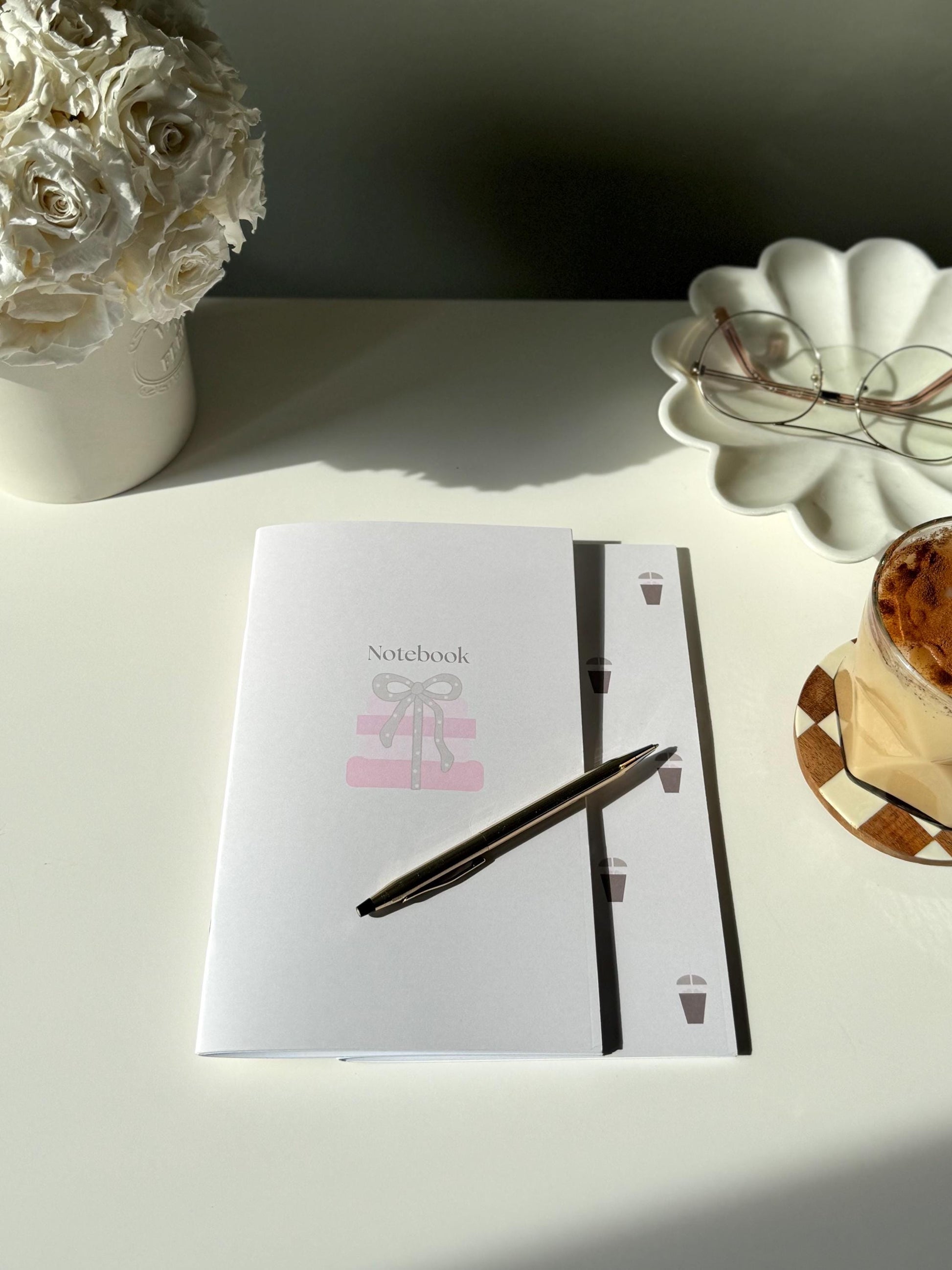 Pink Aesthetic A5 Notebook & Sketchbook