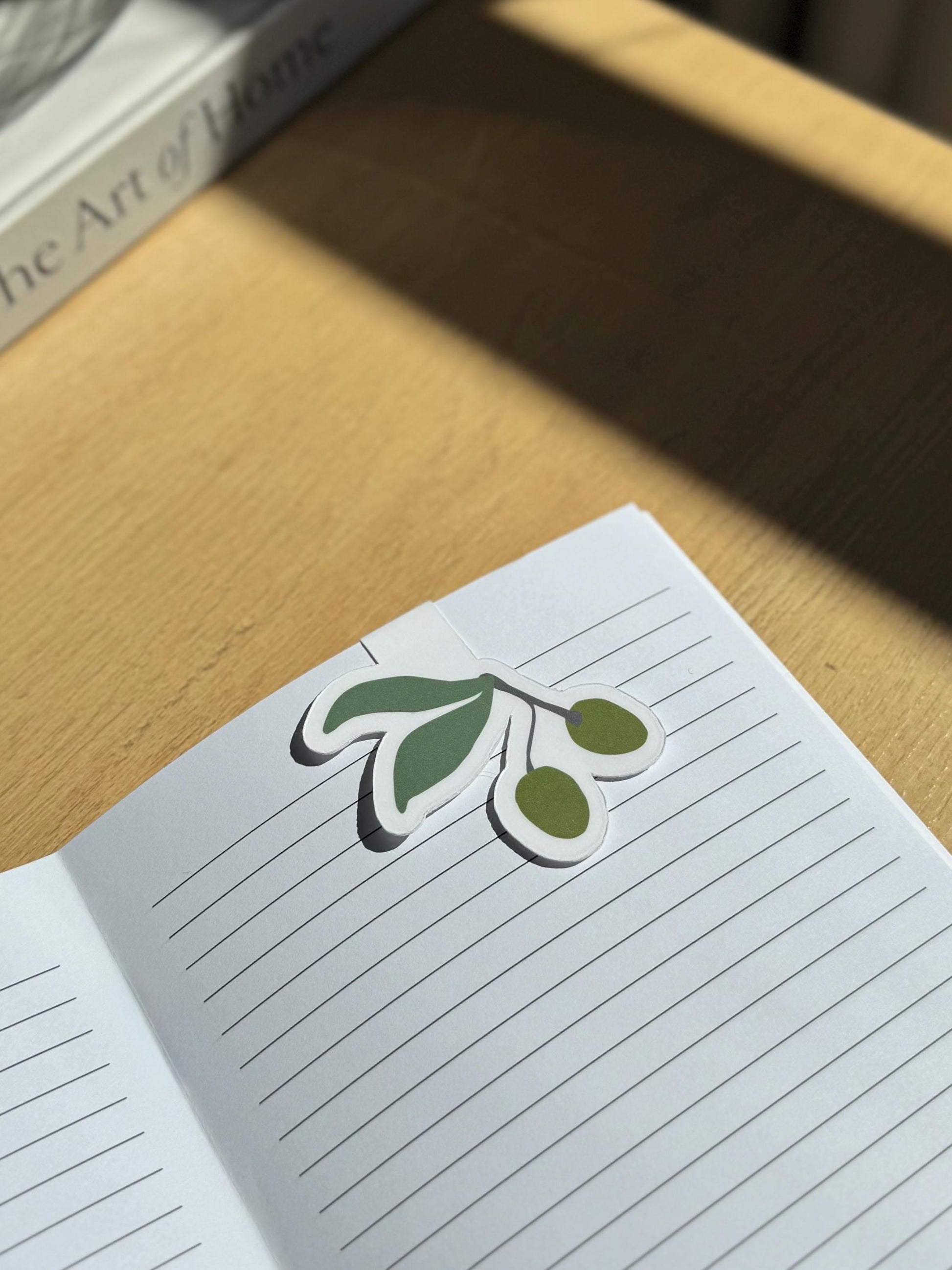 Olive Branch Magnetic Bookmark