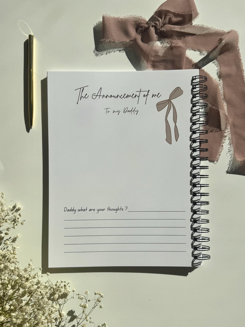 Neutral Bow - Pregnancy Journal