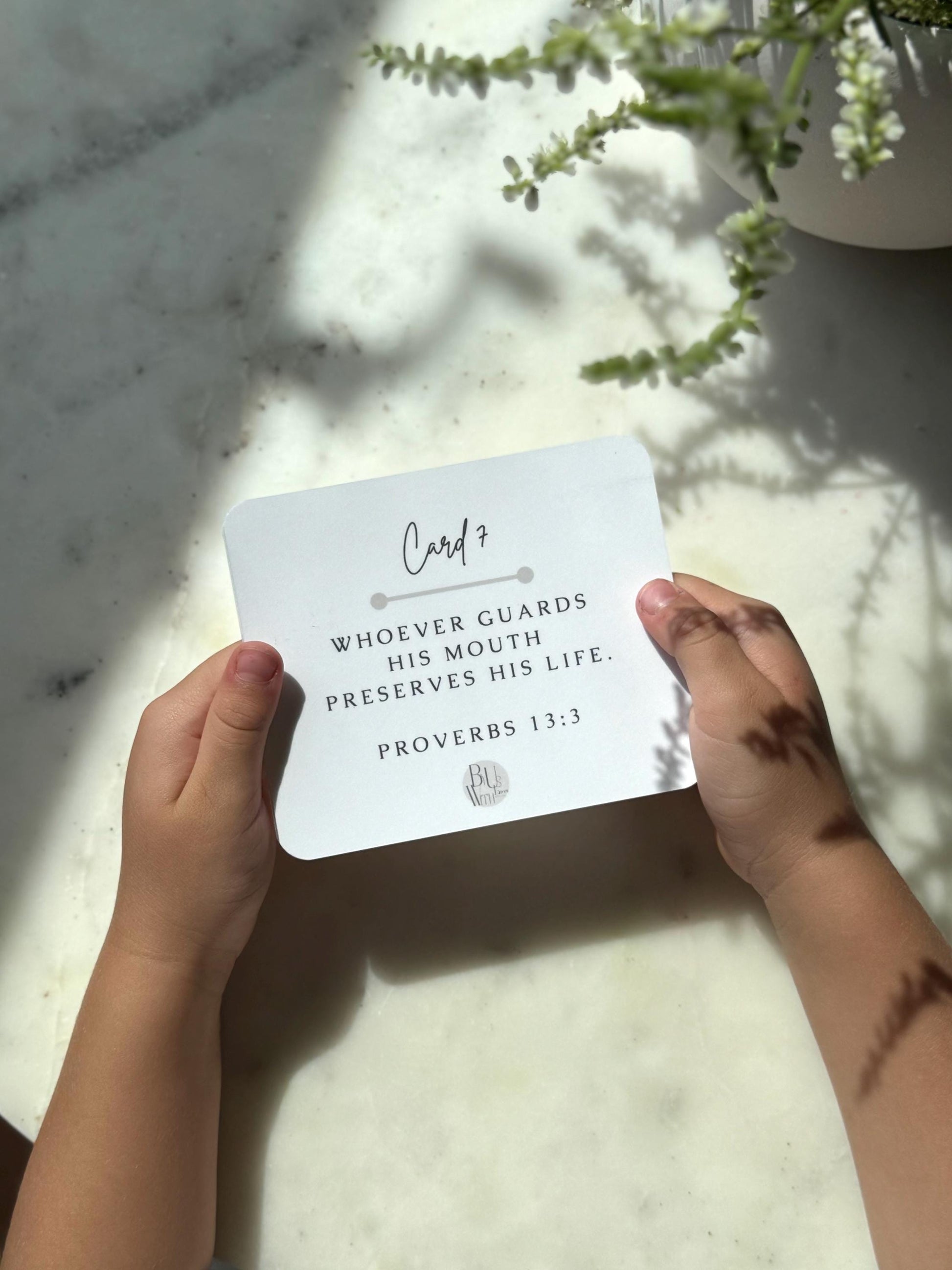 Speak Life with Scripture – Christian Encouragement Cards for Kids