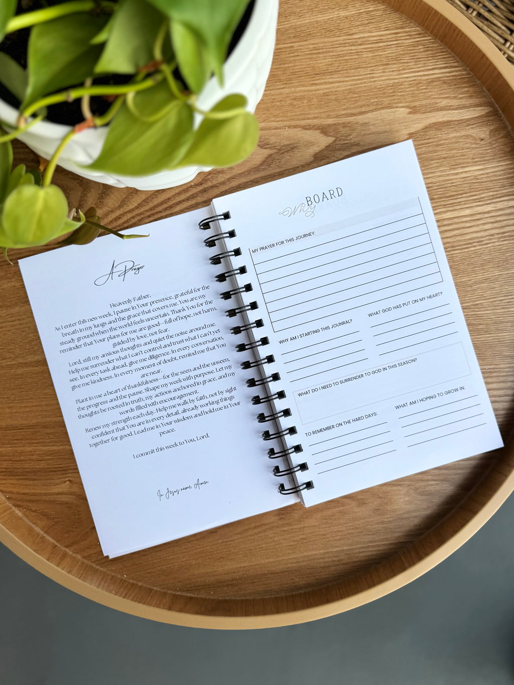 My Faith Journey Journal — 52 Weeks of Purpose - Bloom Edition
