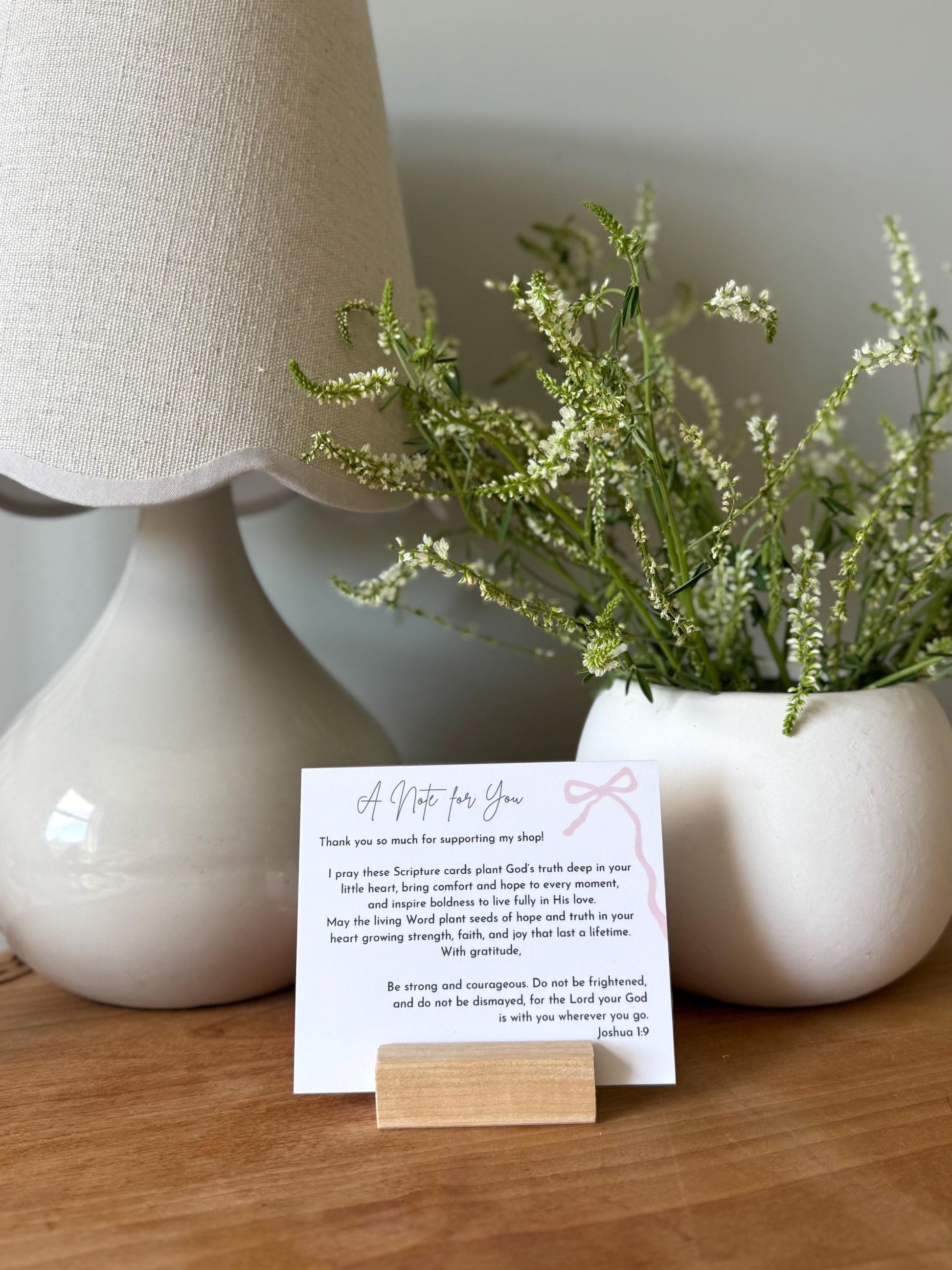 Scripture That Speaks to Little Hearts | 12 Double-Sided Bible Verse Flash Cards