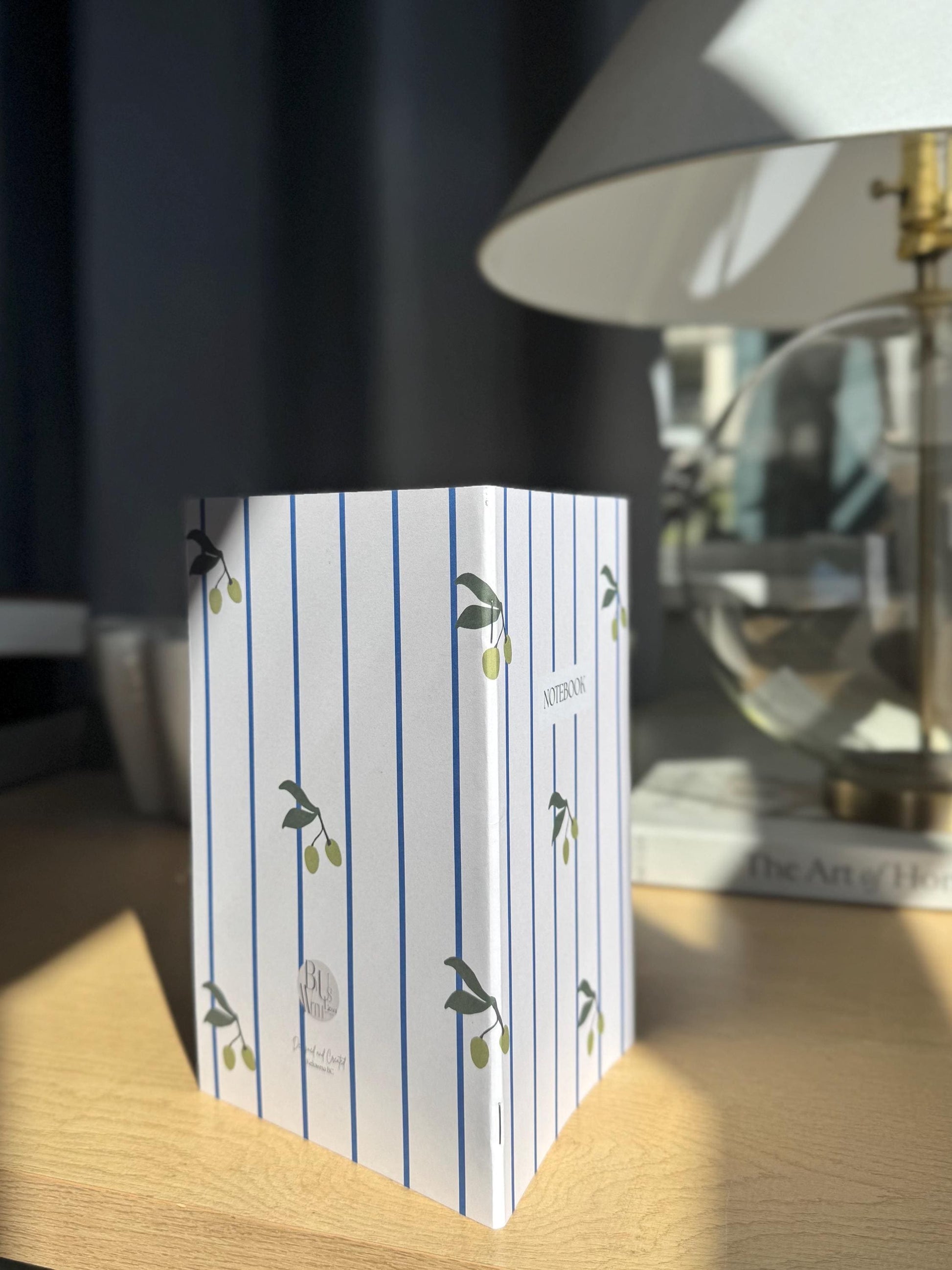 Olive Aesthetic A5 Lined Notebook