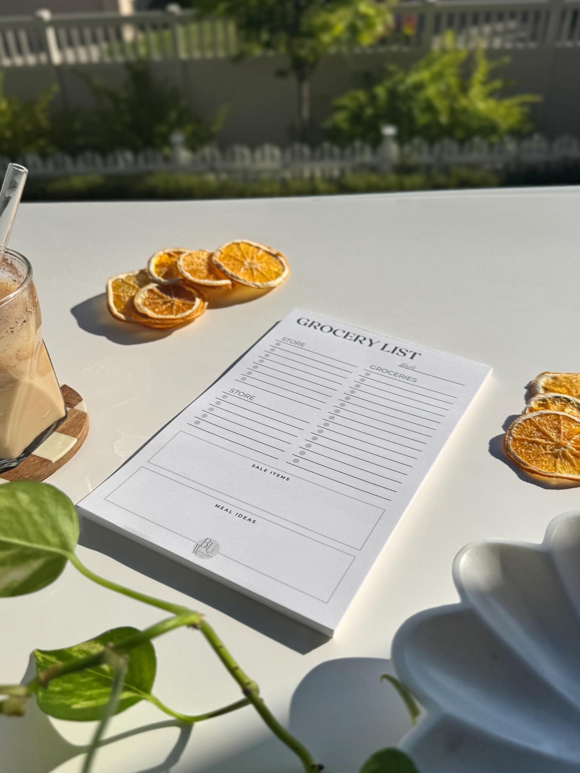 Simplify Your Shopping | A5 Grocery List Tear-Off Pad