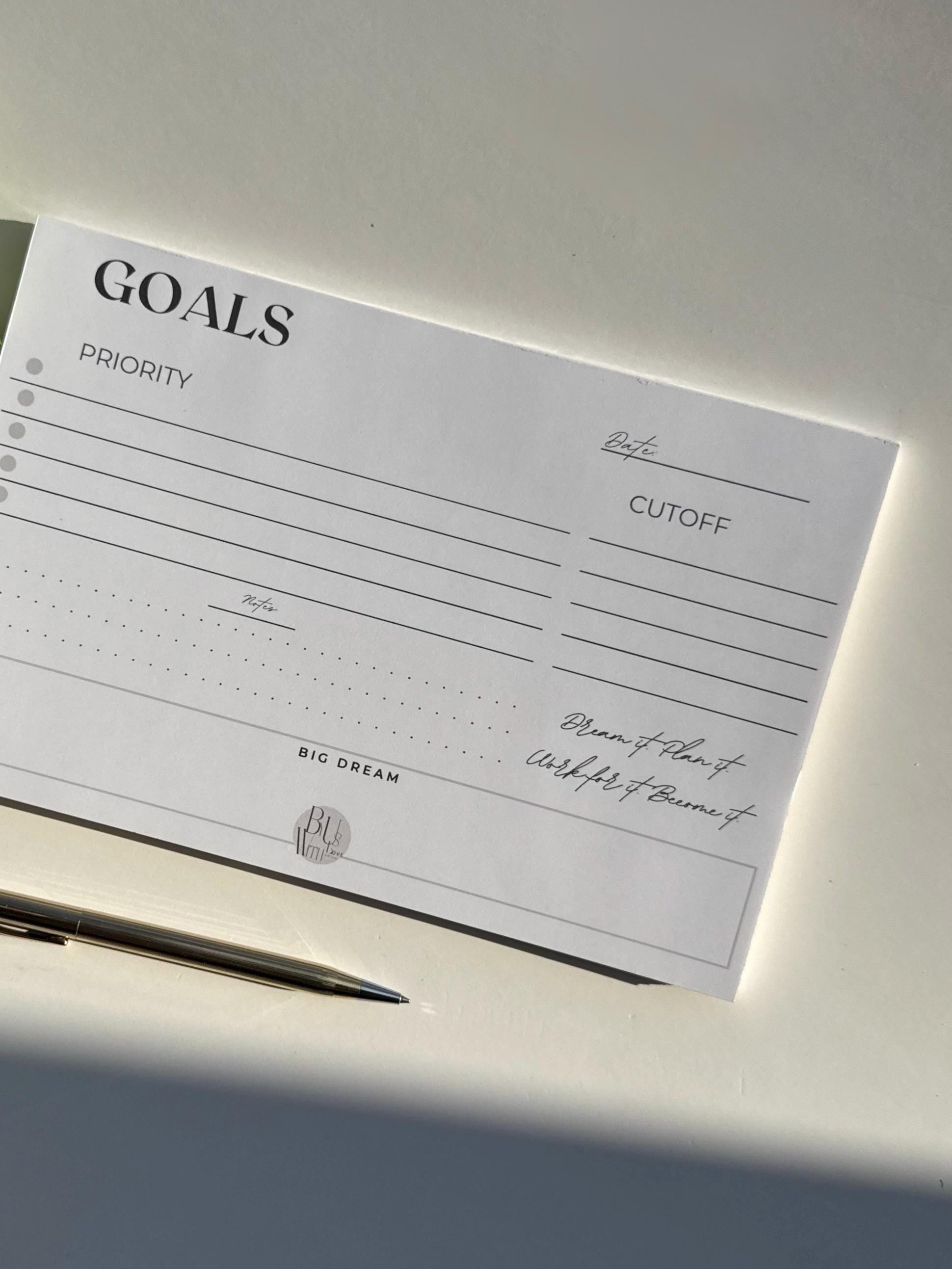Plan with Purpose | Minimalist Weekly Goal Planner