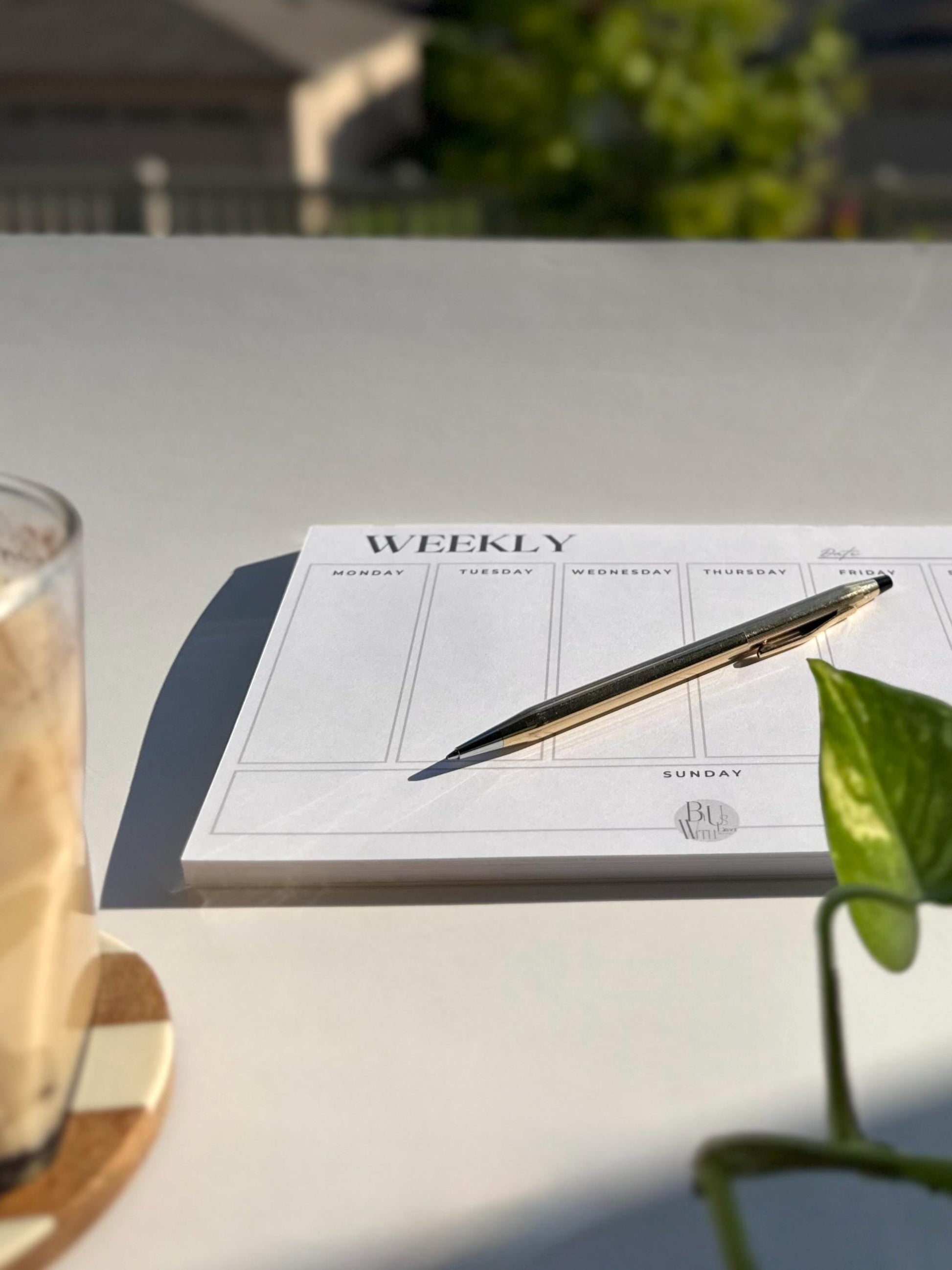 Simple, Structured, and Stylish | A5 Weekly Planner Notepad
