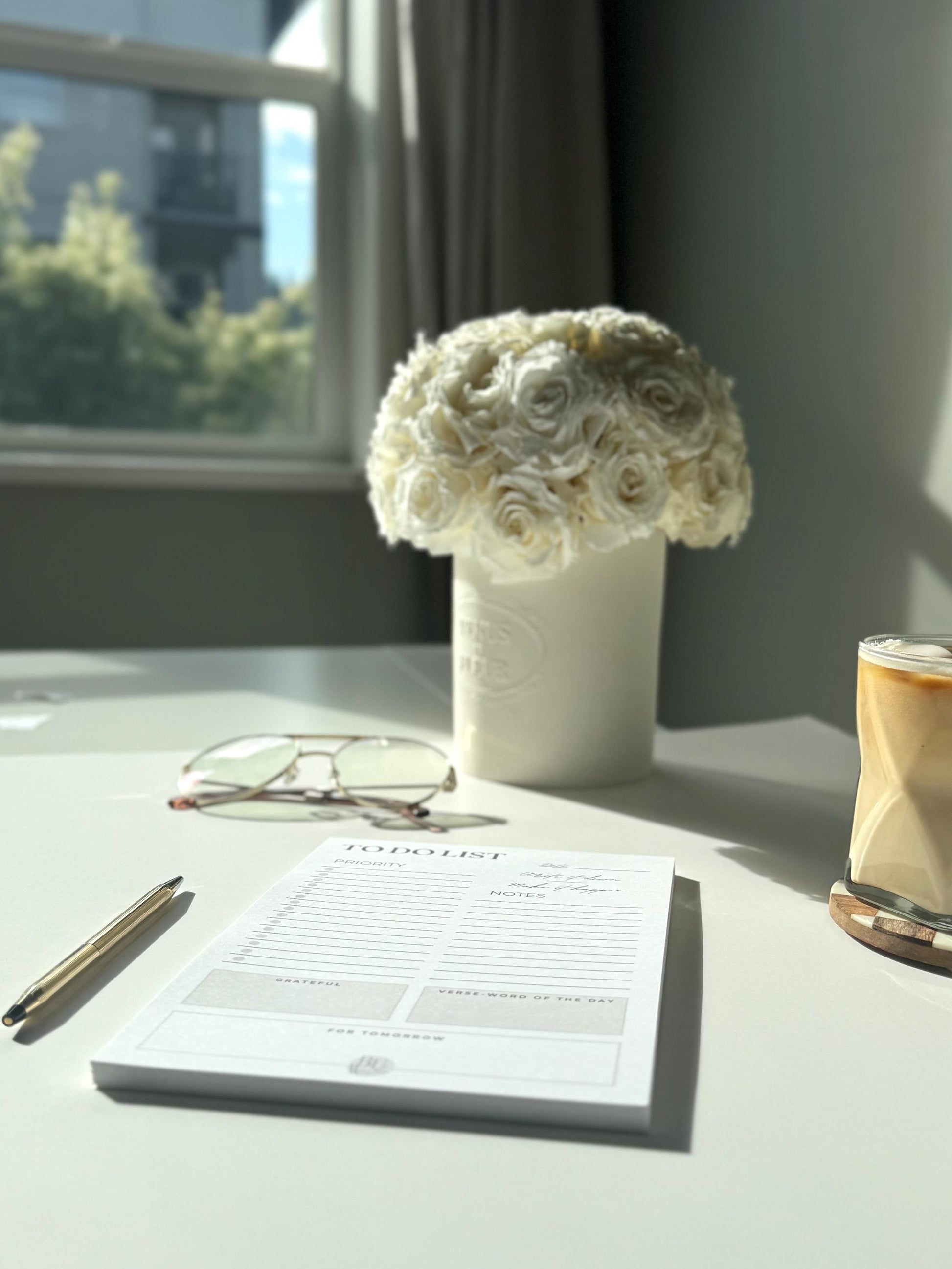 Neutral Daily To-Do List Notepad — Calm Your Chaos with Purposeful Planning