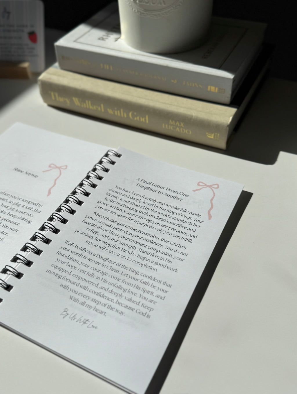 Daughter of the King – Spiral Bound Devotional for Teens & Young Adults
