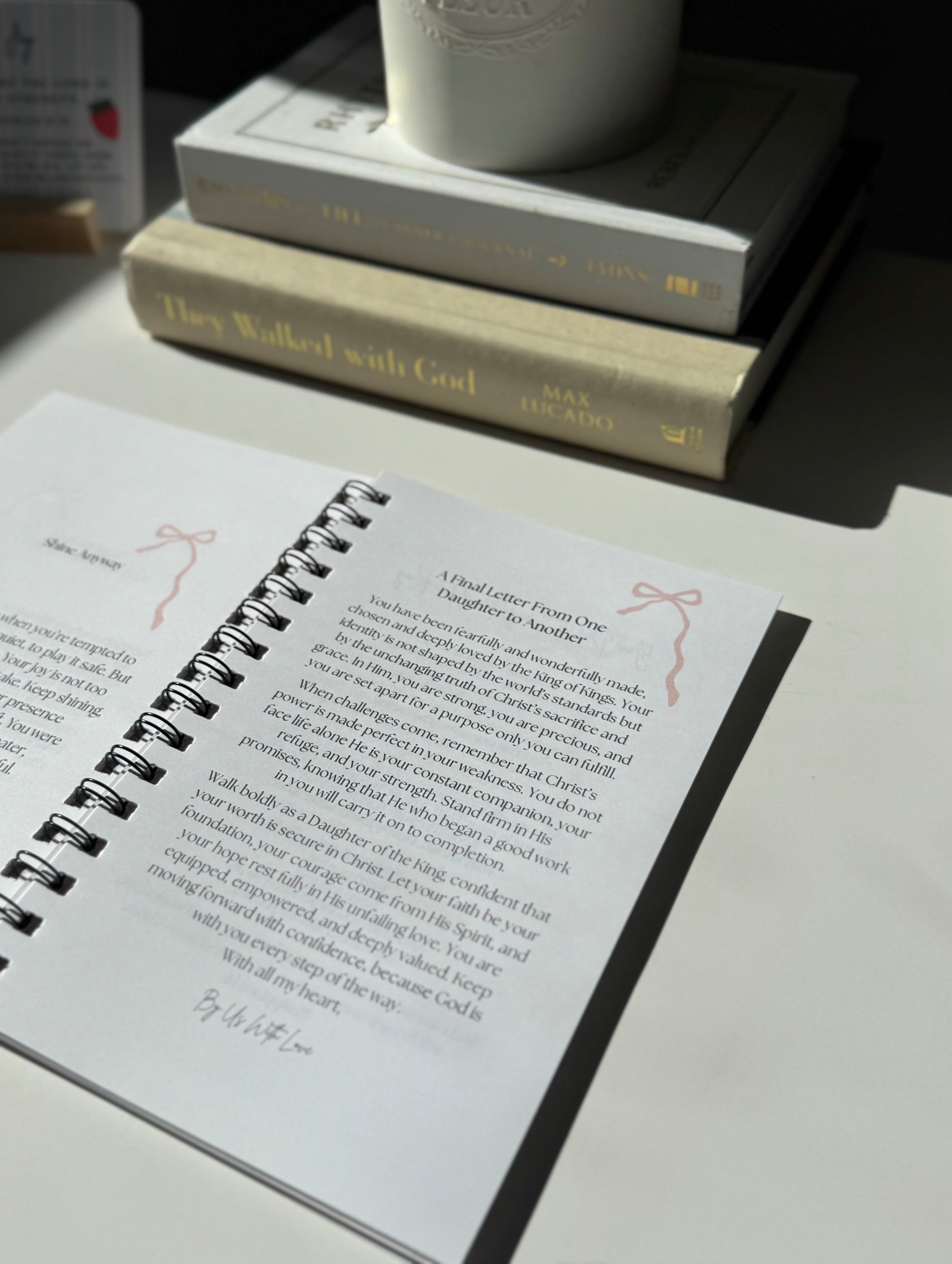 Daughter of the King – Spiral Bound Devotional for Teens & Young Adults
