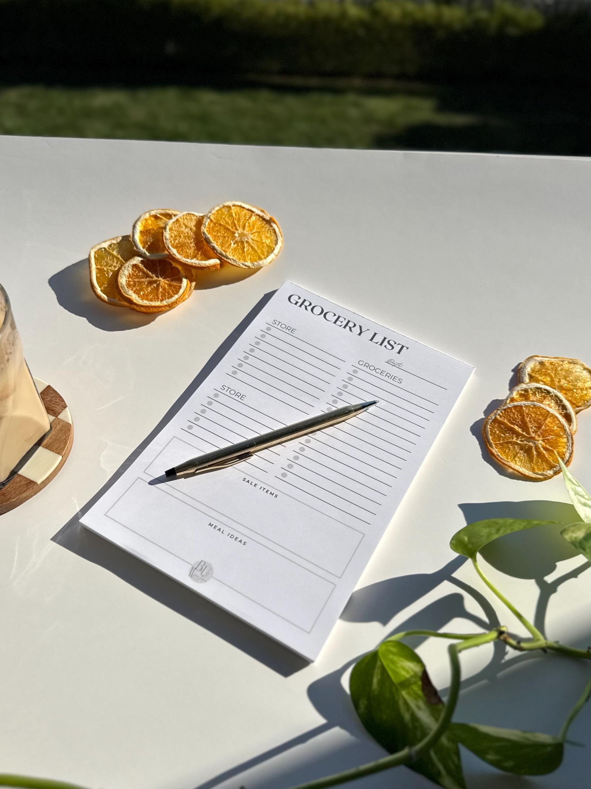 Simplify Your Shopping | A5 Grocery List Tear-Off Pad