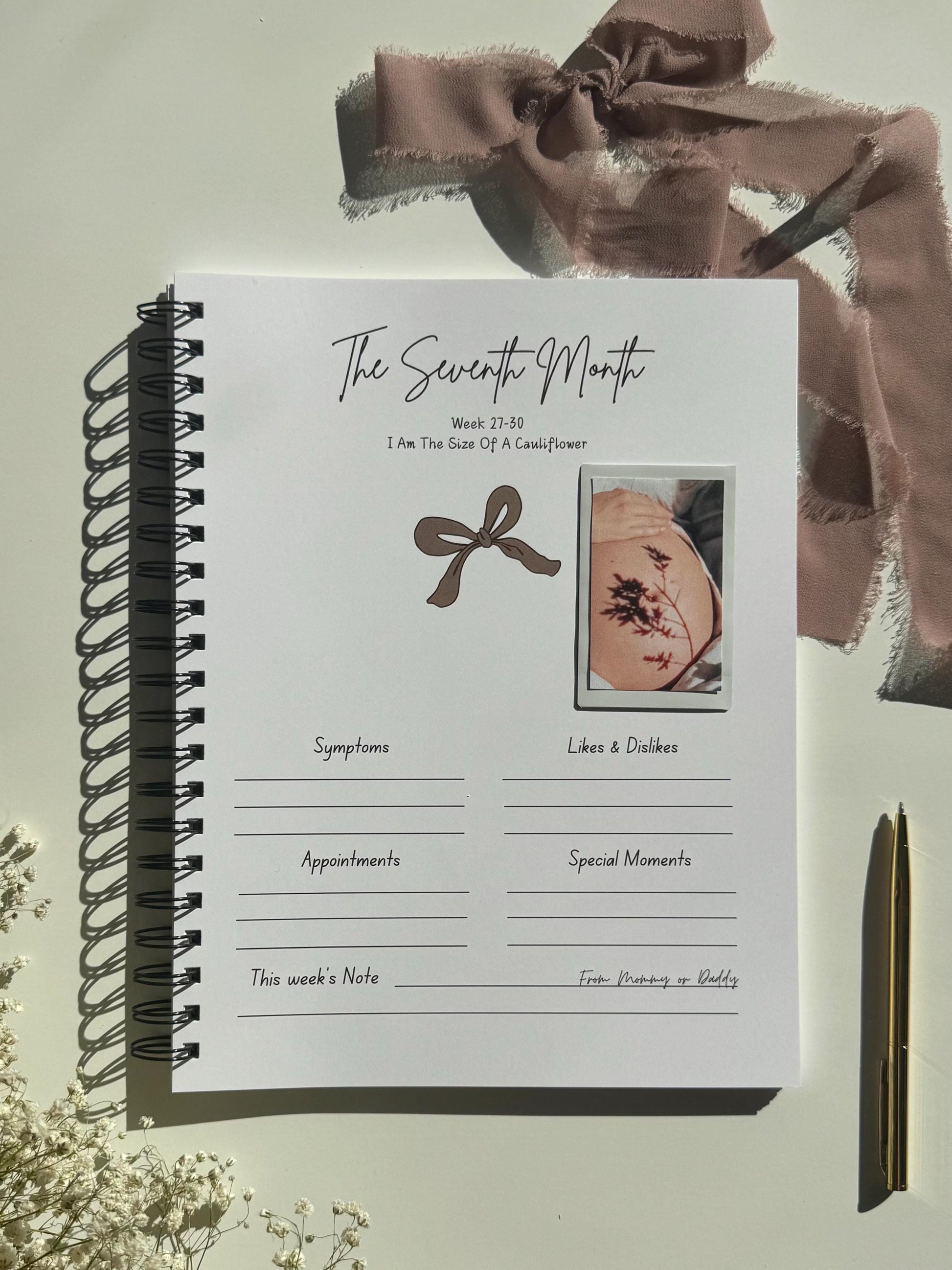 Neutral Bow - Pregnancy Journal
