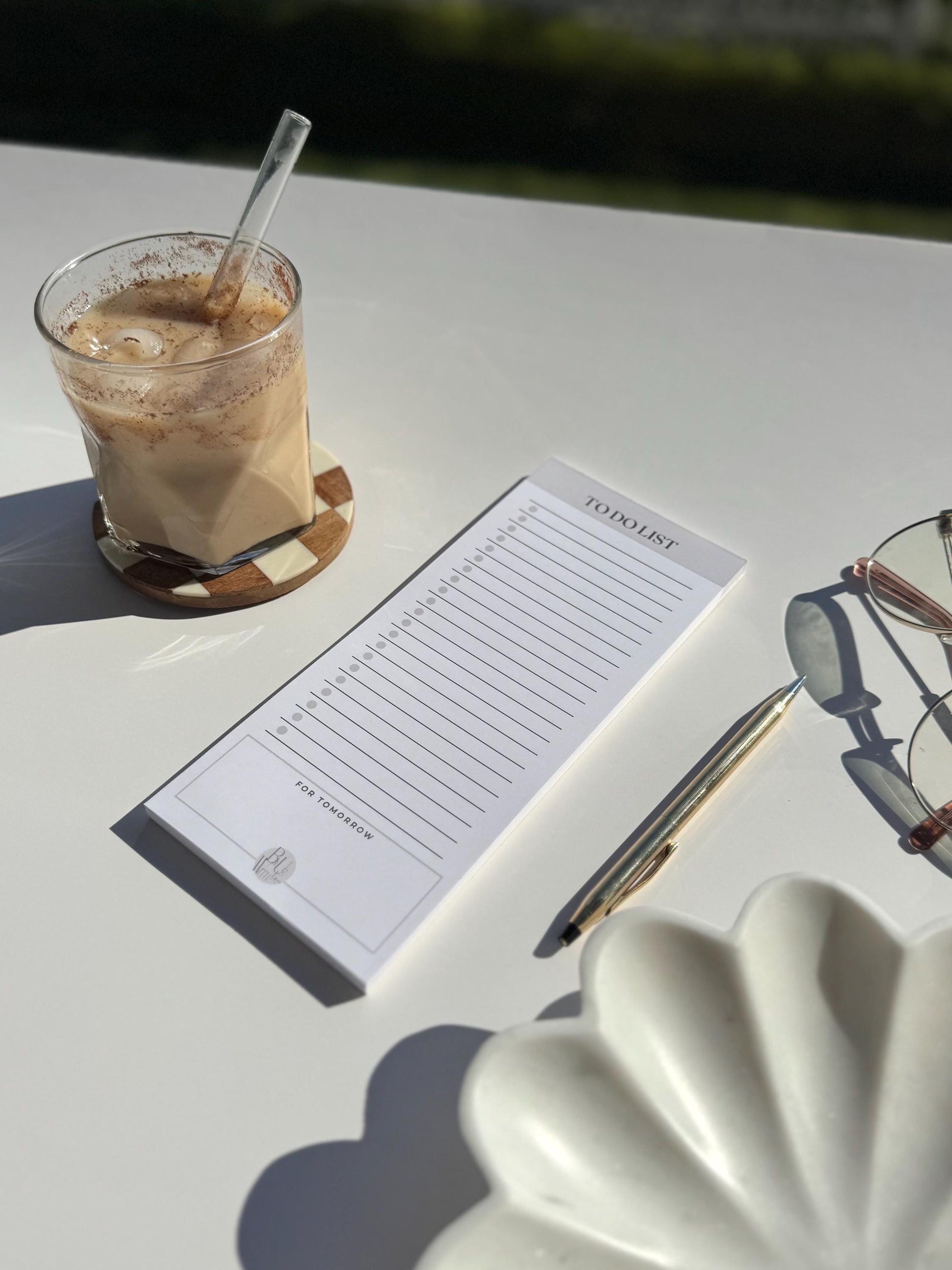 Luxury Slim To-Do List Notepad — Minimalist Elegance for Intentional Living