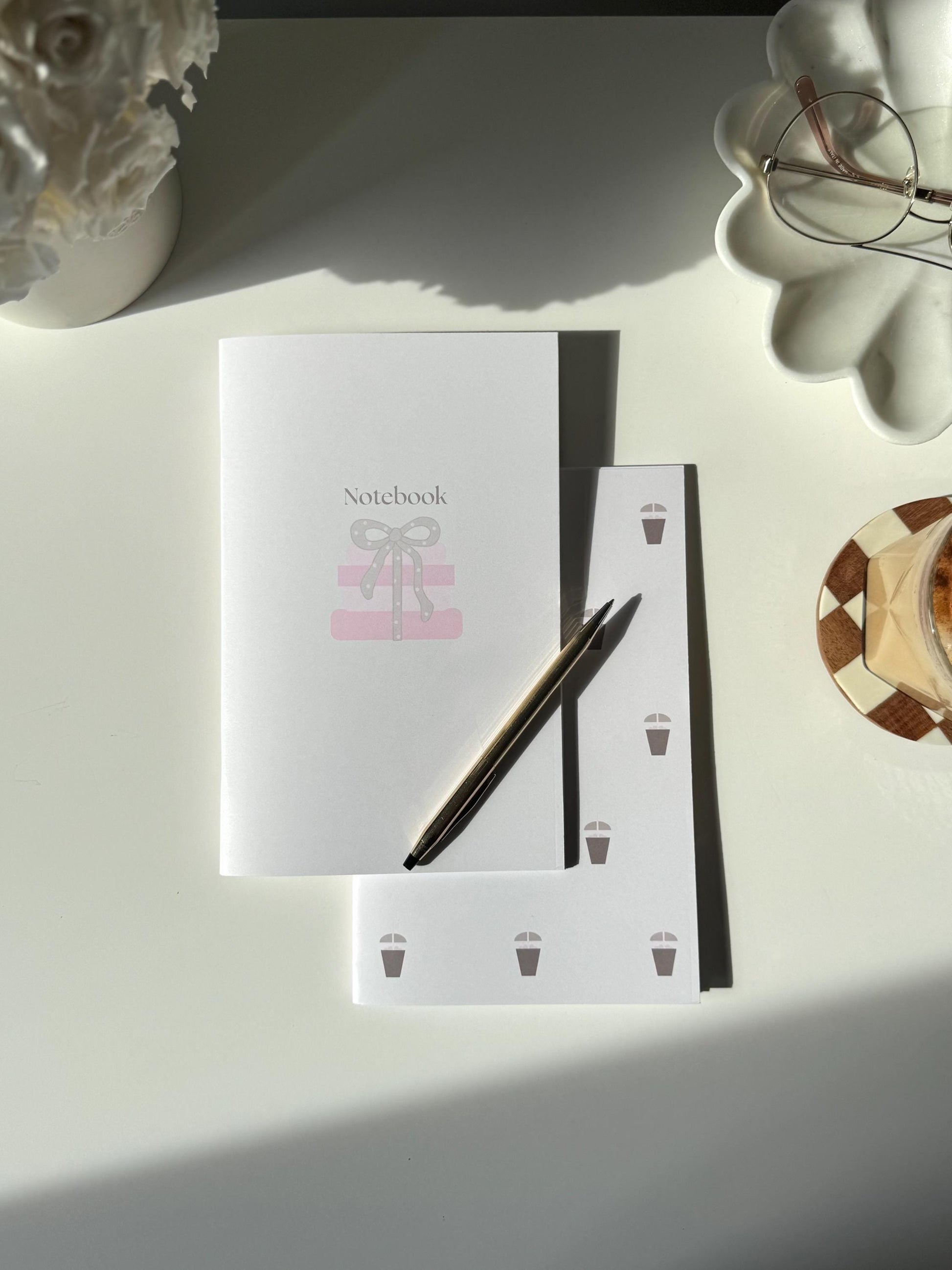 Pink Aesthetic A5 Notebook & Sketchbook