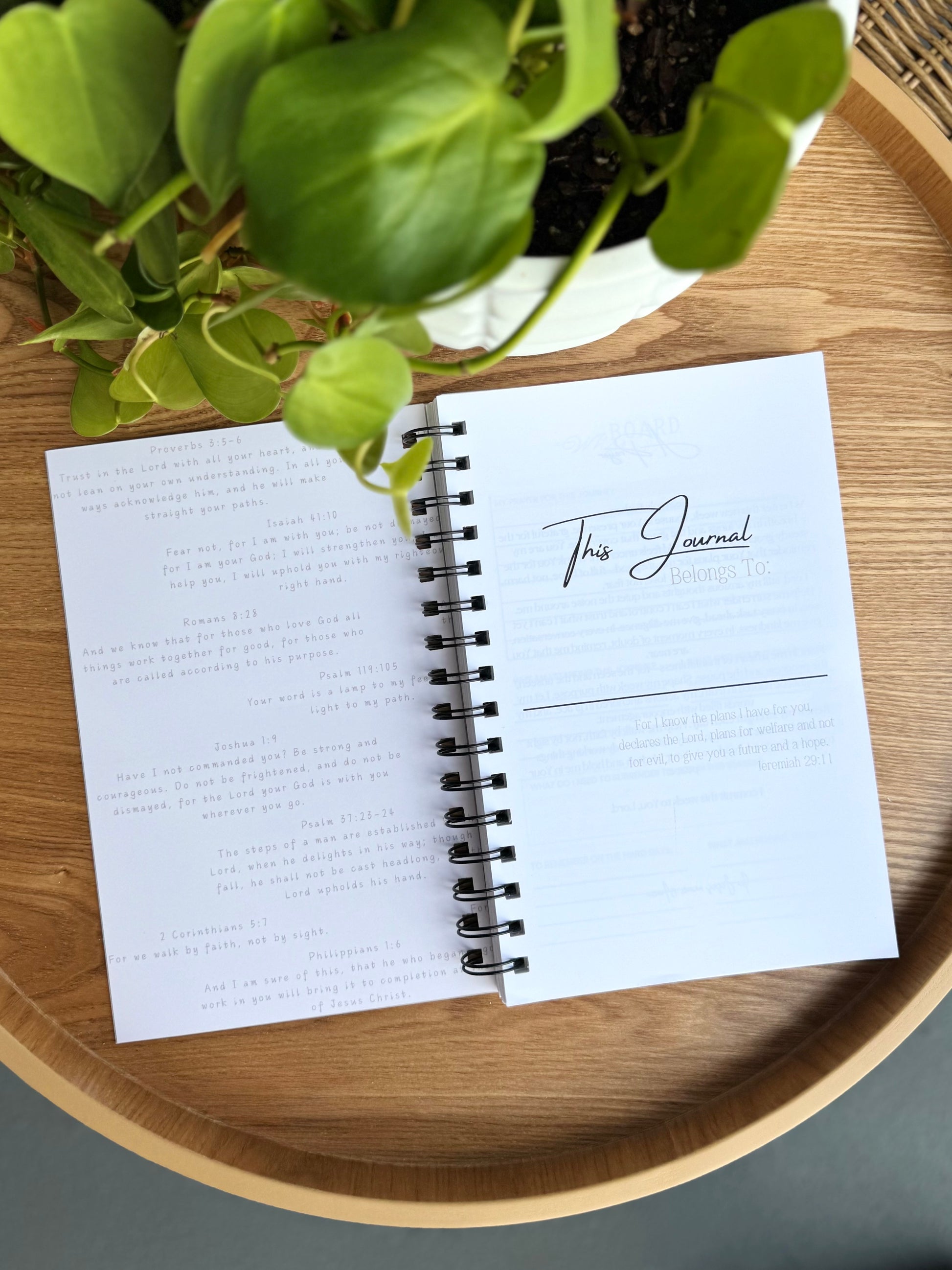 My Faith Journey Journal — 52 Weeks of Purpose - Solid Neutrals
