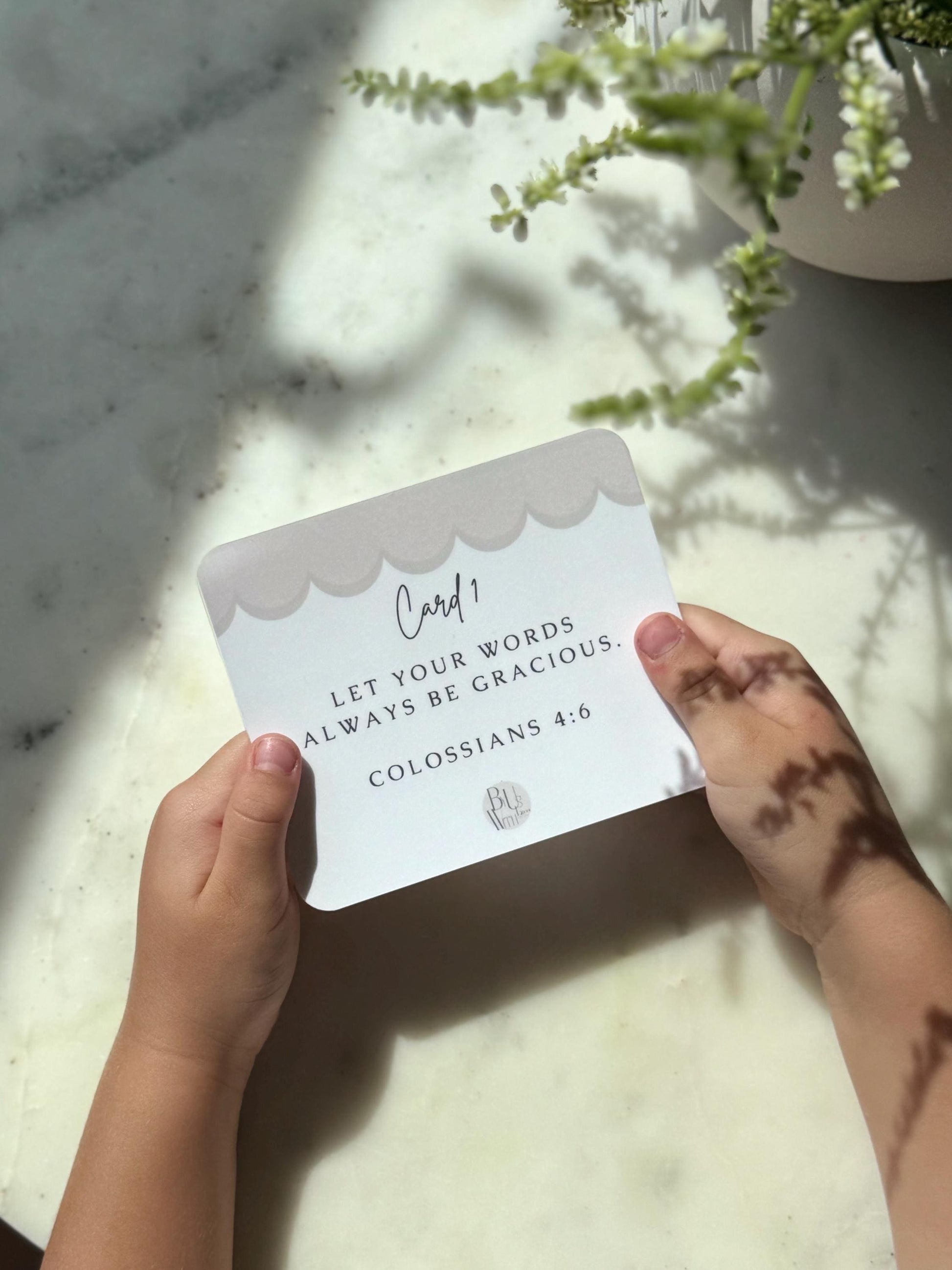 Speak Life with Scripture – Christian Encouragement Cards for Kids