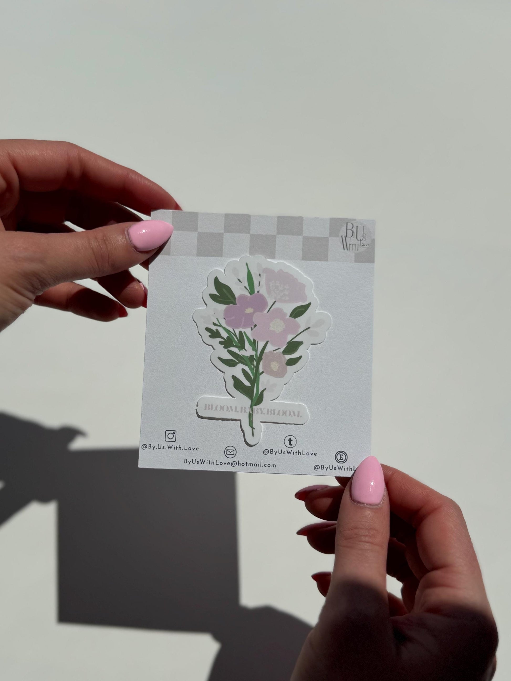 Bloom Baby Bloom Floral - Sticker