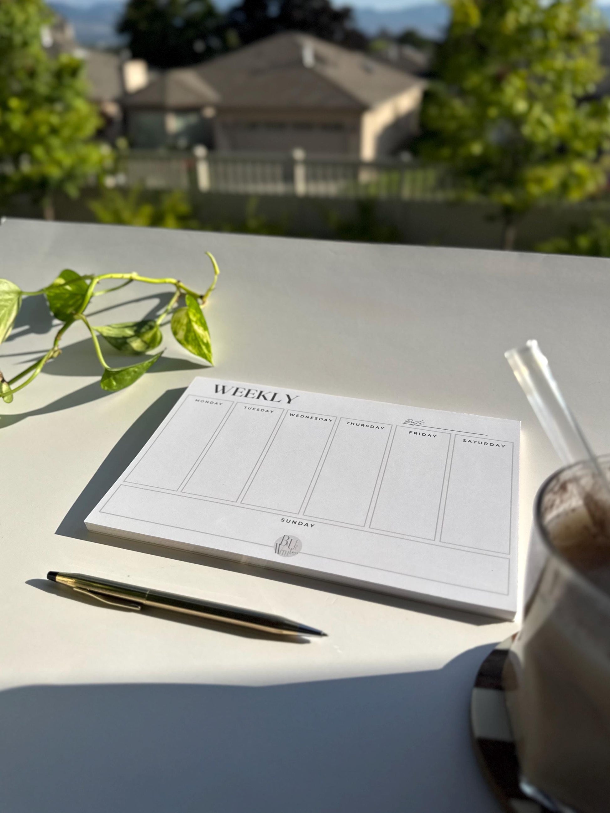 Simple, Structured, and Stylish | A5 Weekly Planner Notepad