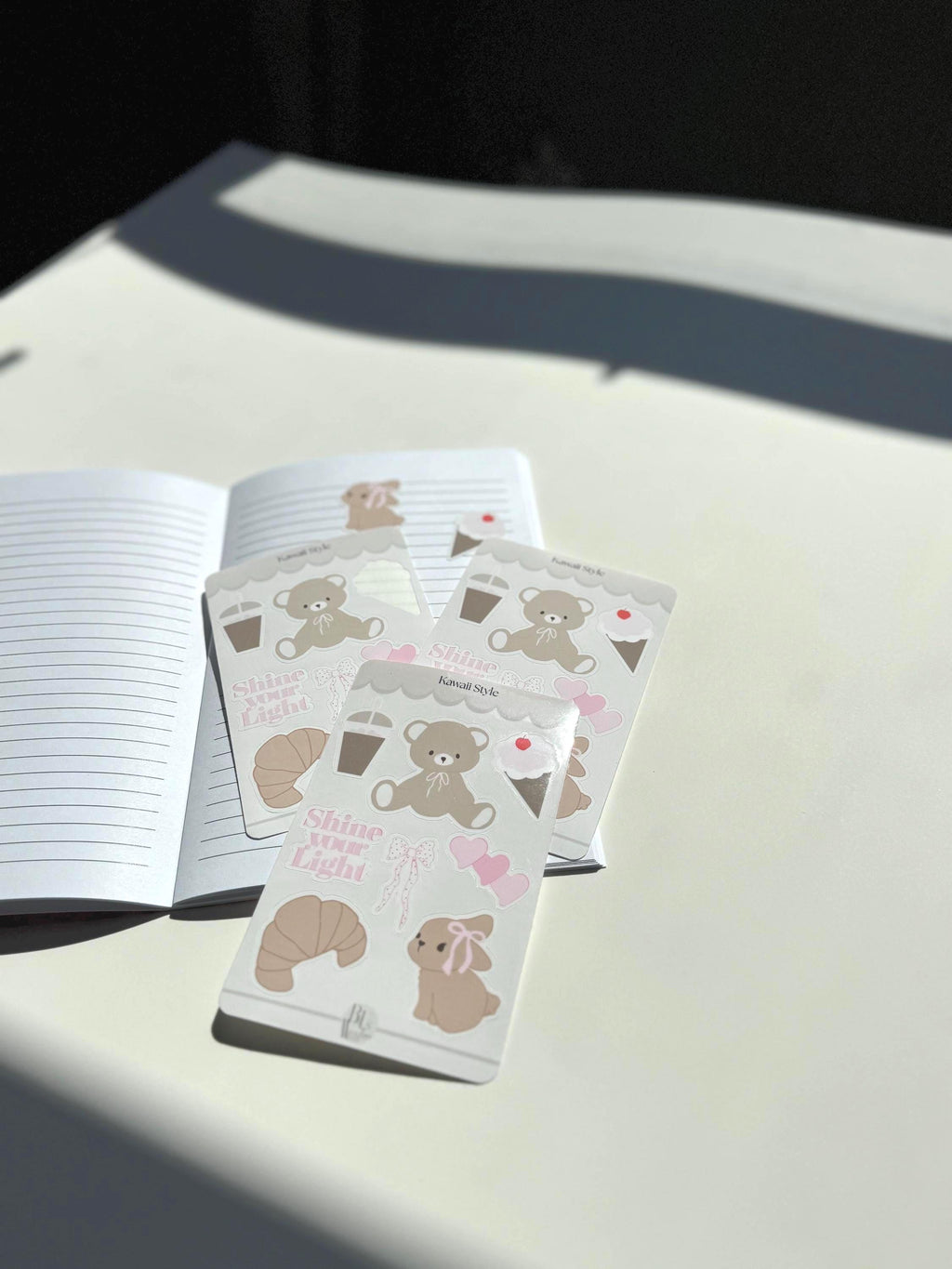 Kawaii Sticker Sheet for Teen Girls – Perfect for Journaling, Scrapbooking & Decorating!