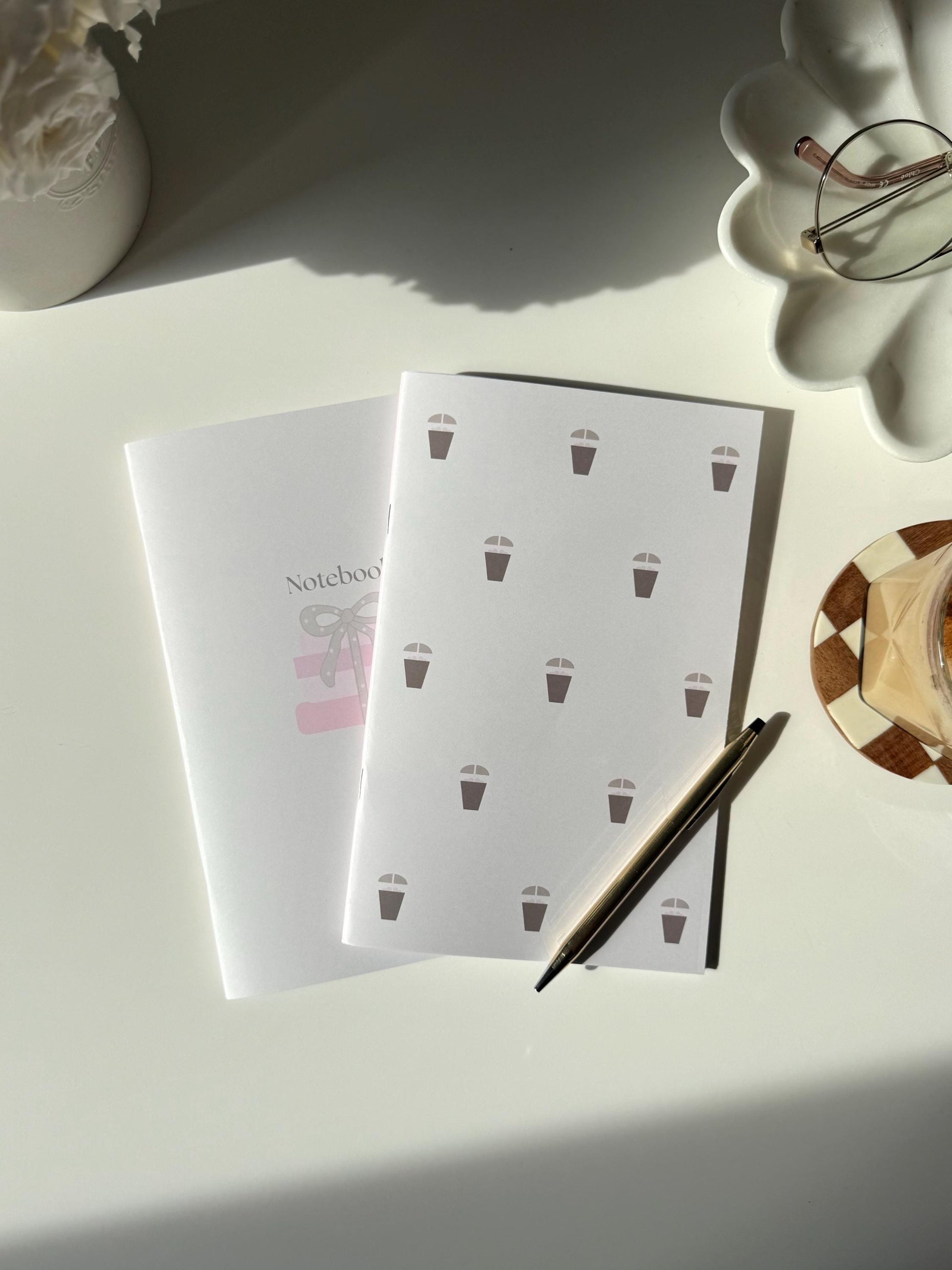 Pink Aesthetic A5 Notebook & Sketchbook