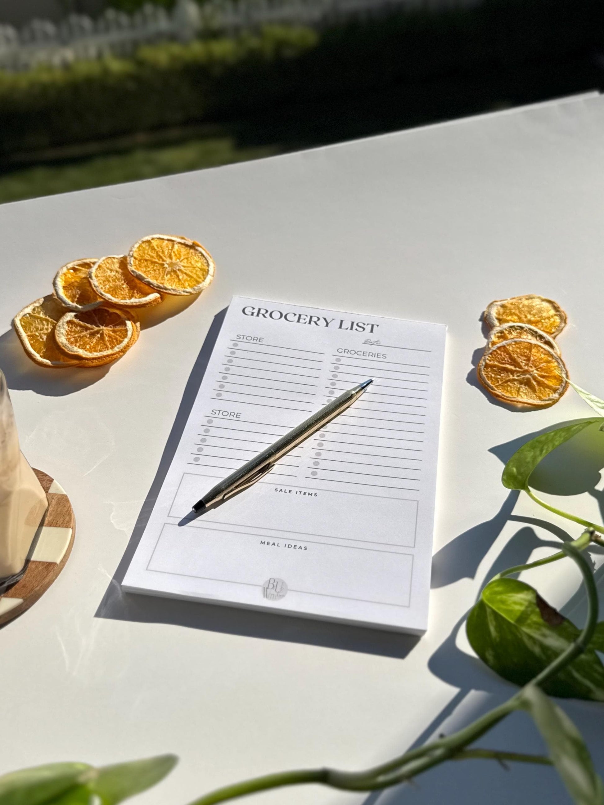 Simplify Your Shopping | A5 Grocery List Tear-Off Pad