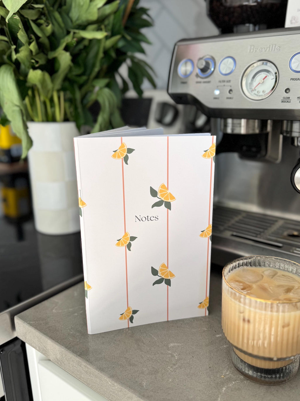Lemon - Lined A5 Notebook