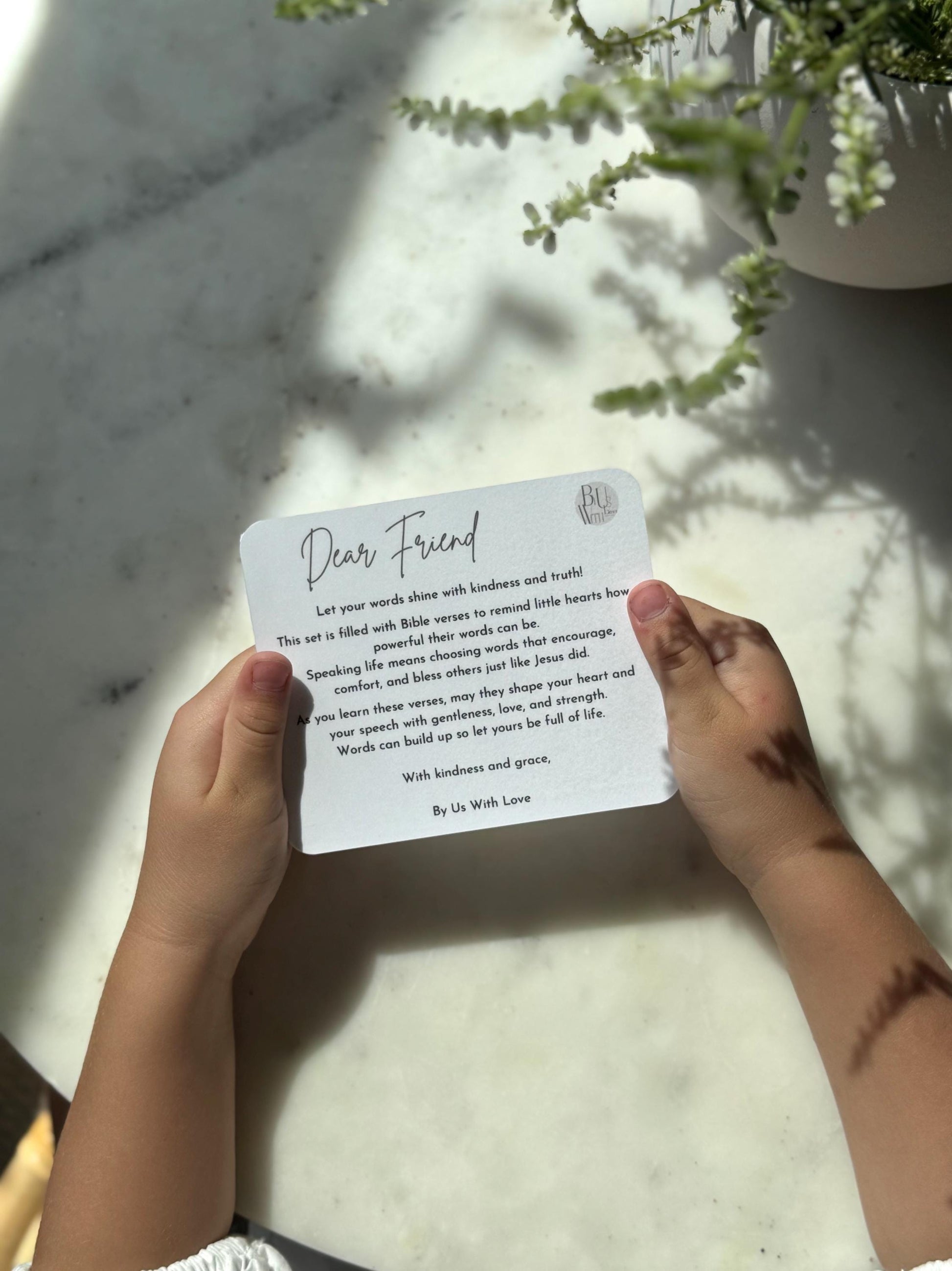 Speak Life with Scripture – Christian Encouragement Cards for Kids