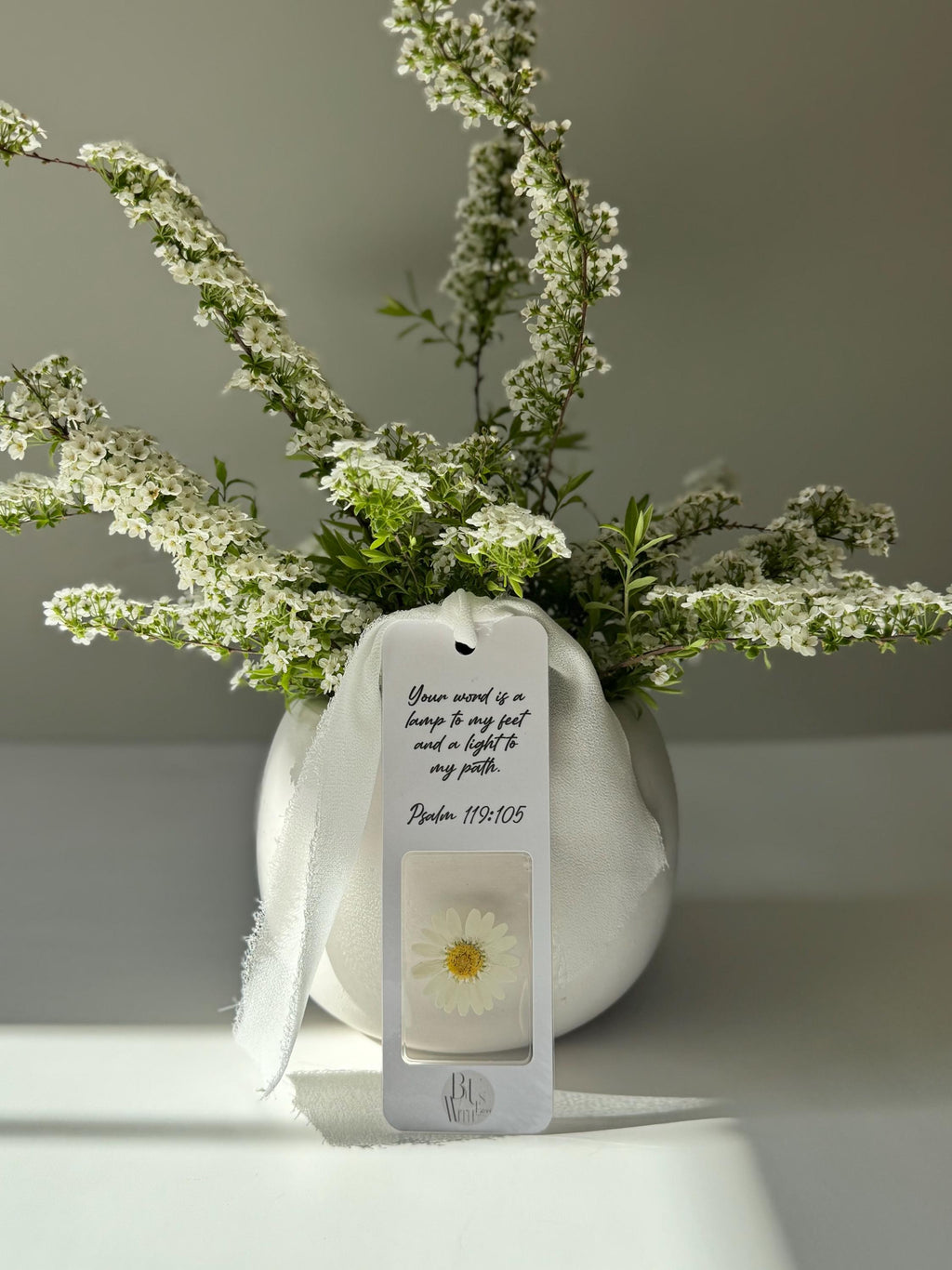 Pressed Flower Bookmark – Personalized Gift