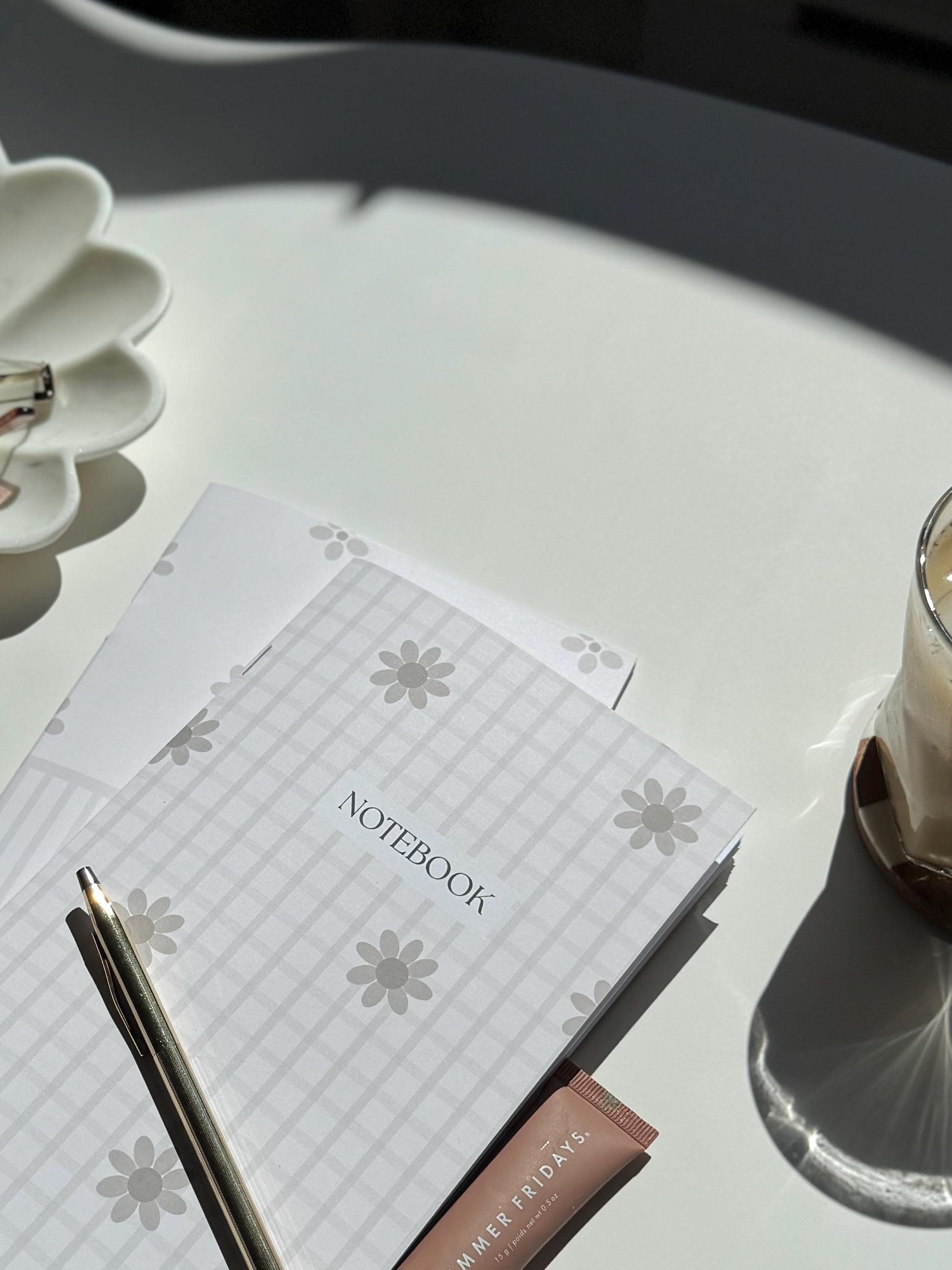 Cottagecore Floral Sketchbook & Notebook Set