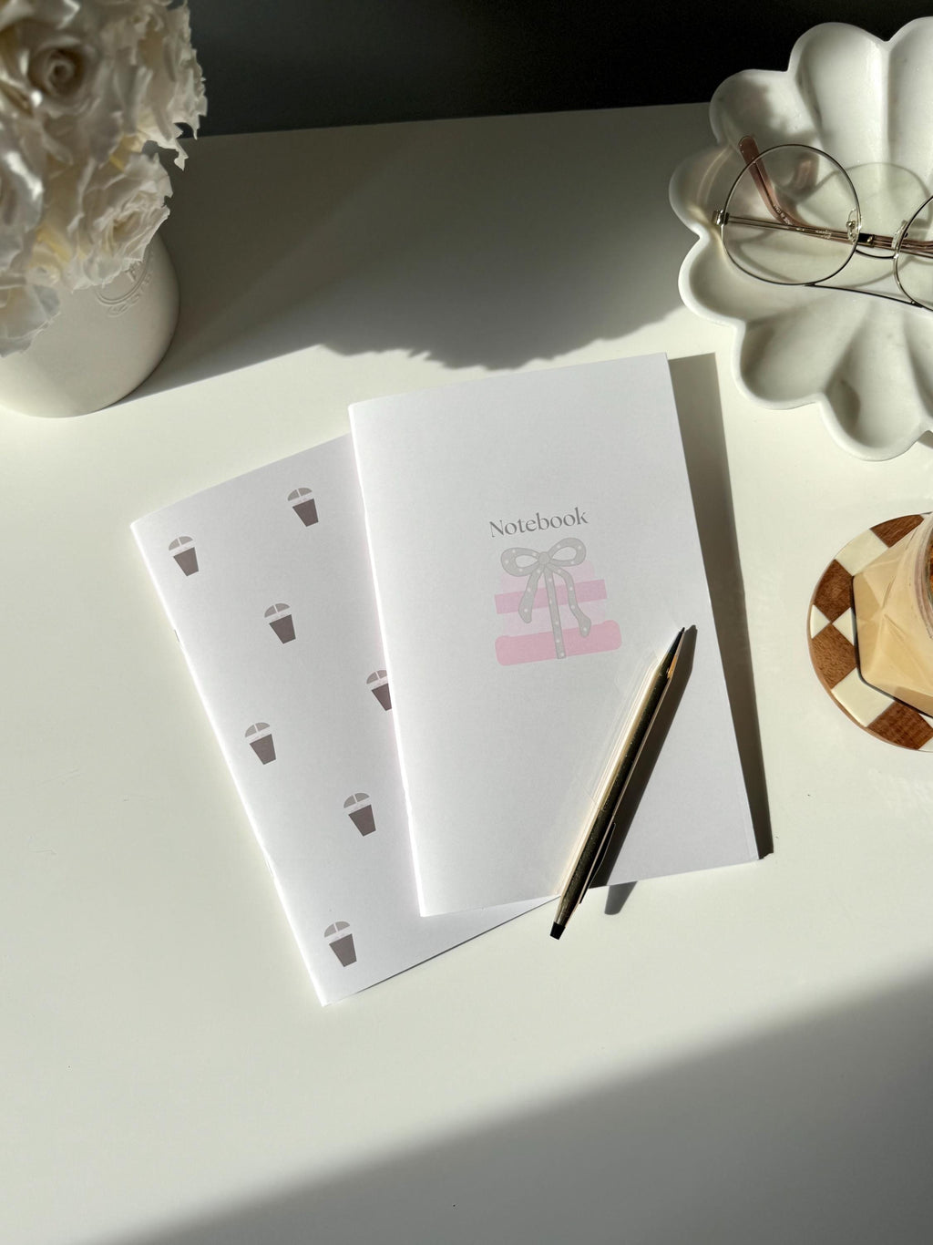 Pink Aesthetic A5 Notebook & Sketchbook