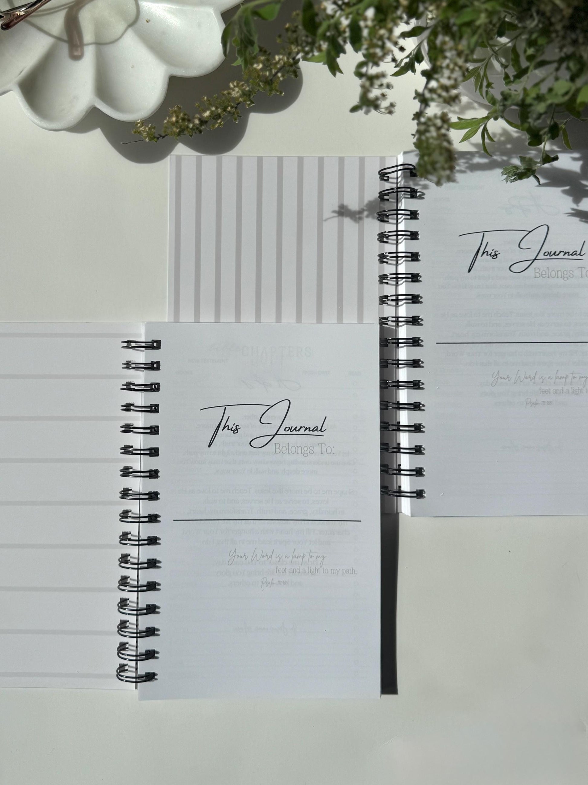 Soft Cover Guided Bible Study Journal