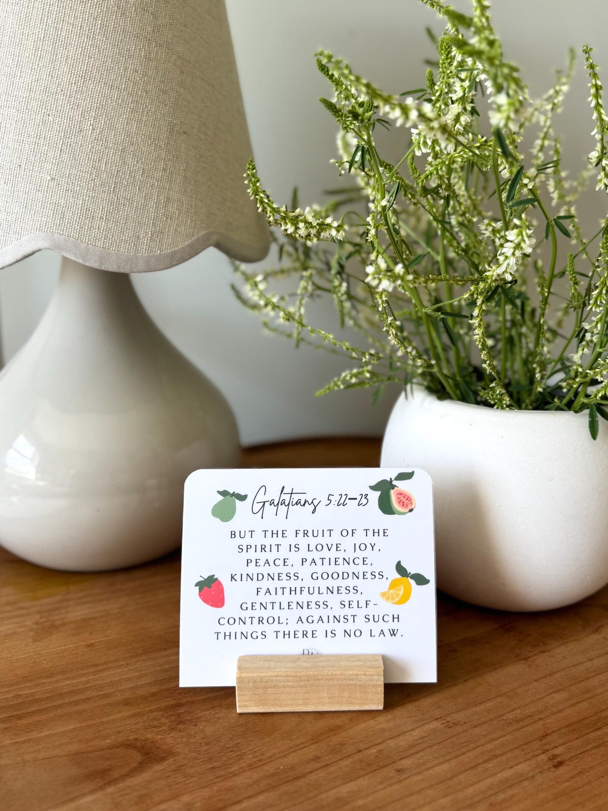 Fruit of the Spirit Memory Cards – Christian Gifts for Kids with Inspiring Messages