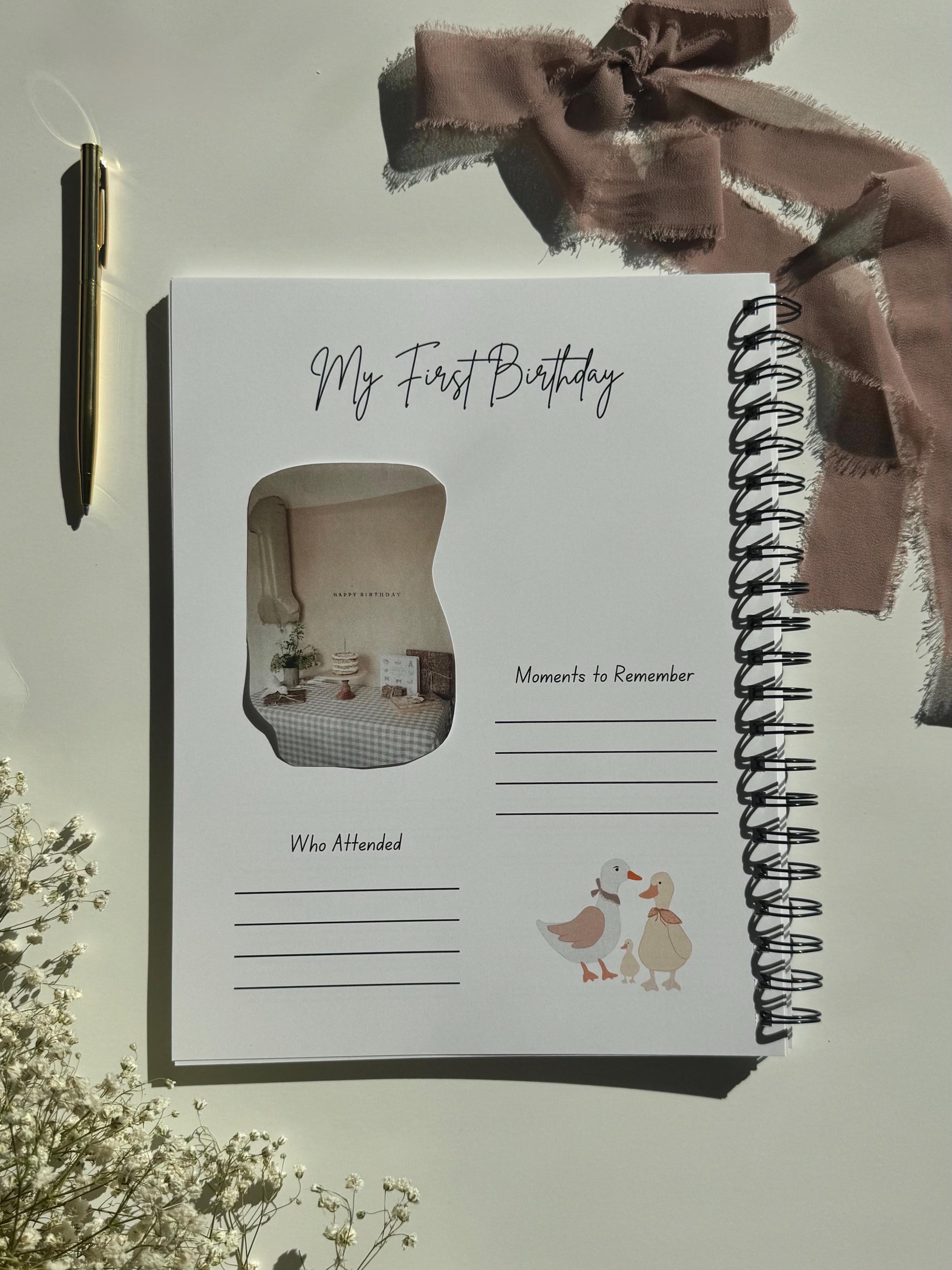 Nursery Animals - Pregnancy Journal