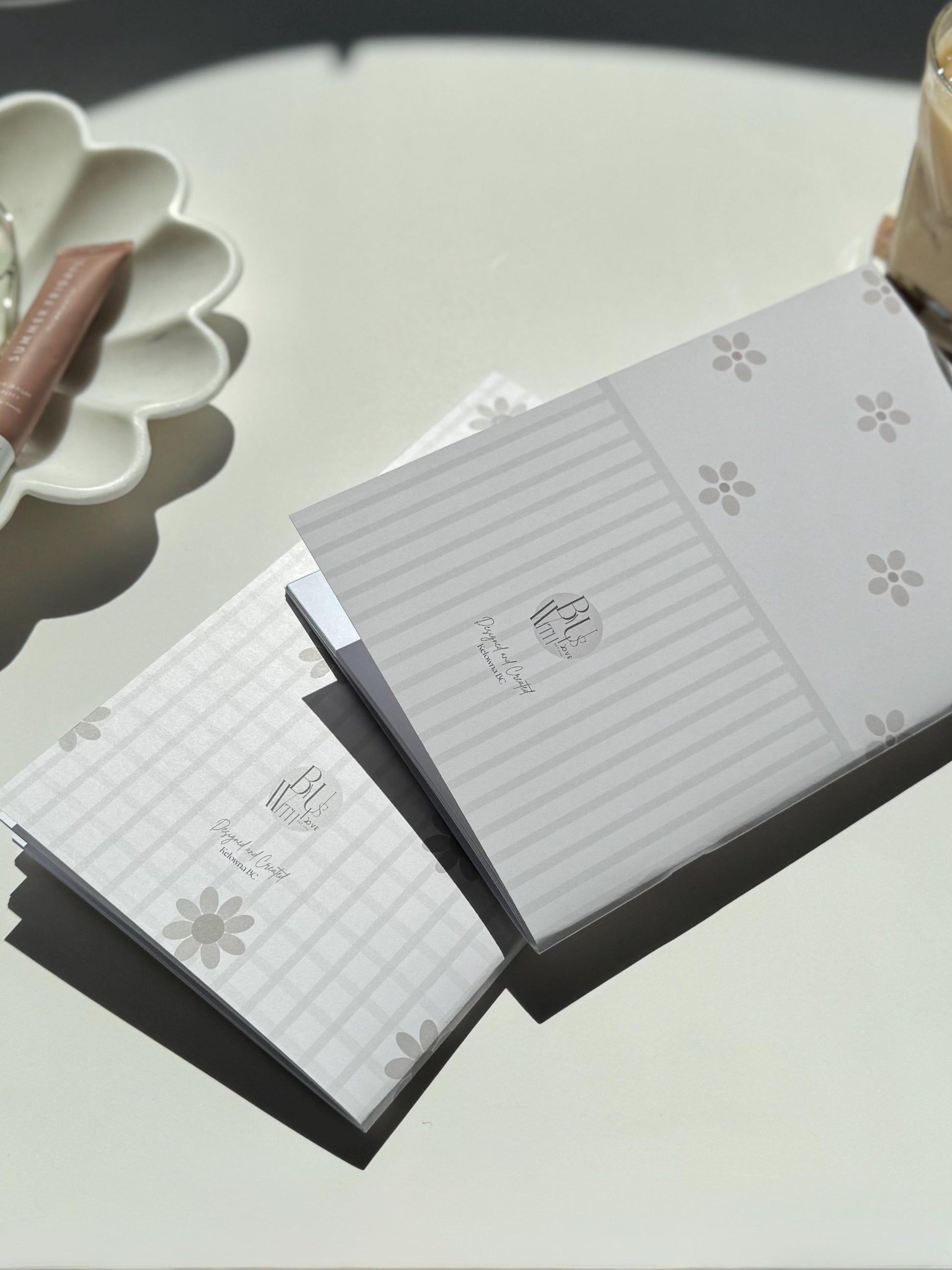 Cottagecore Floral Sketchbook & Notebook Set