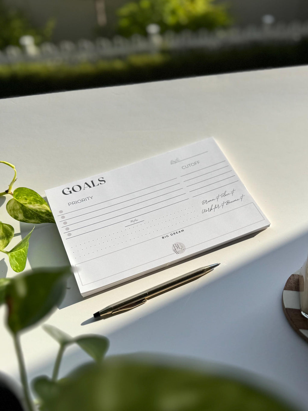 Plan with Purpose | Minimalist Weekly Goal Planner