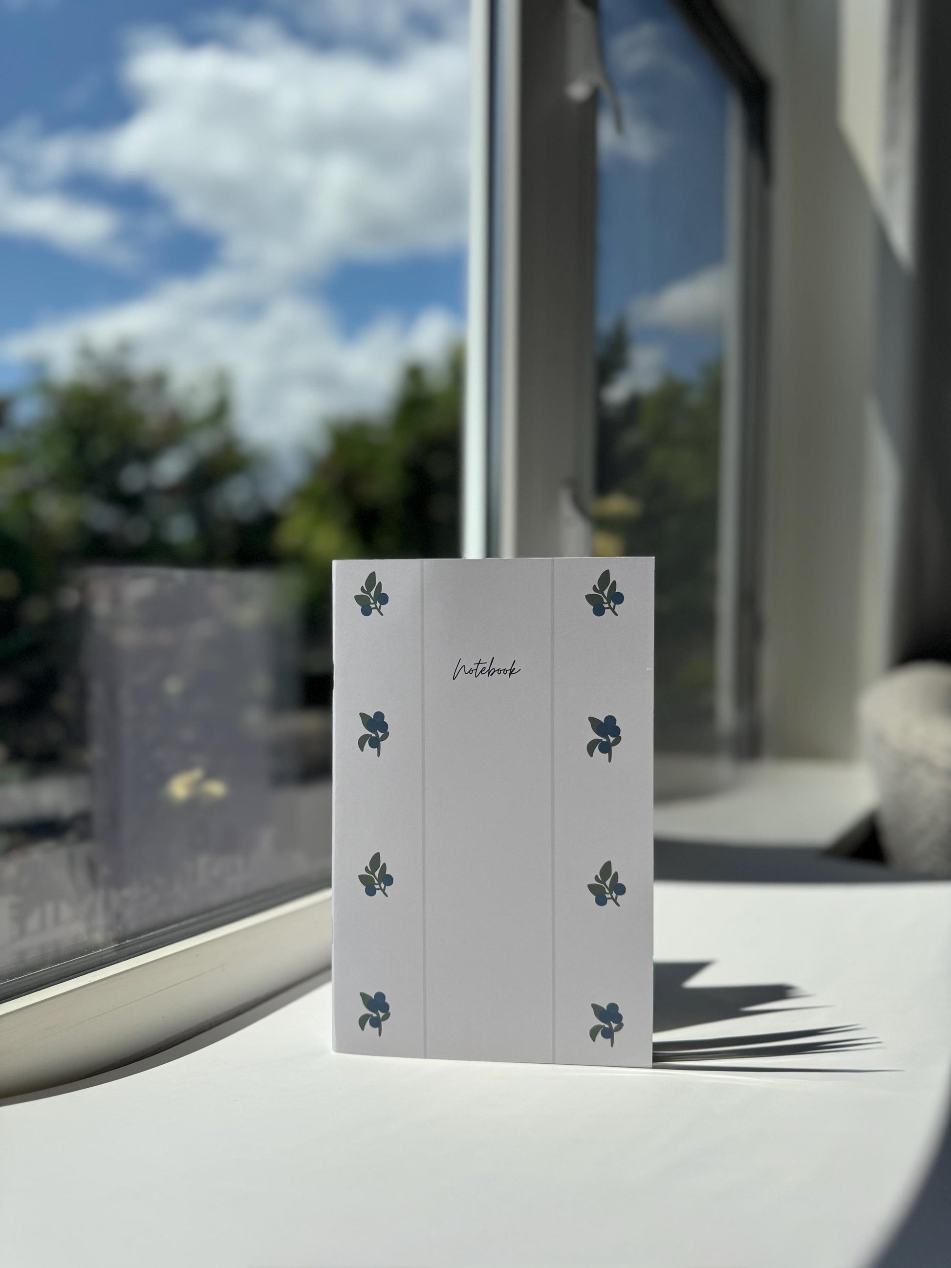 Blueberry A5 Lined Notebook